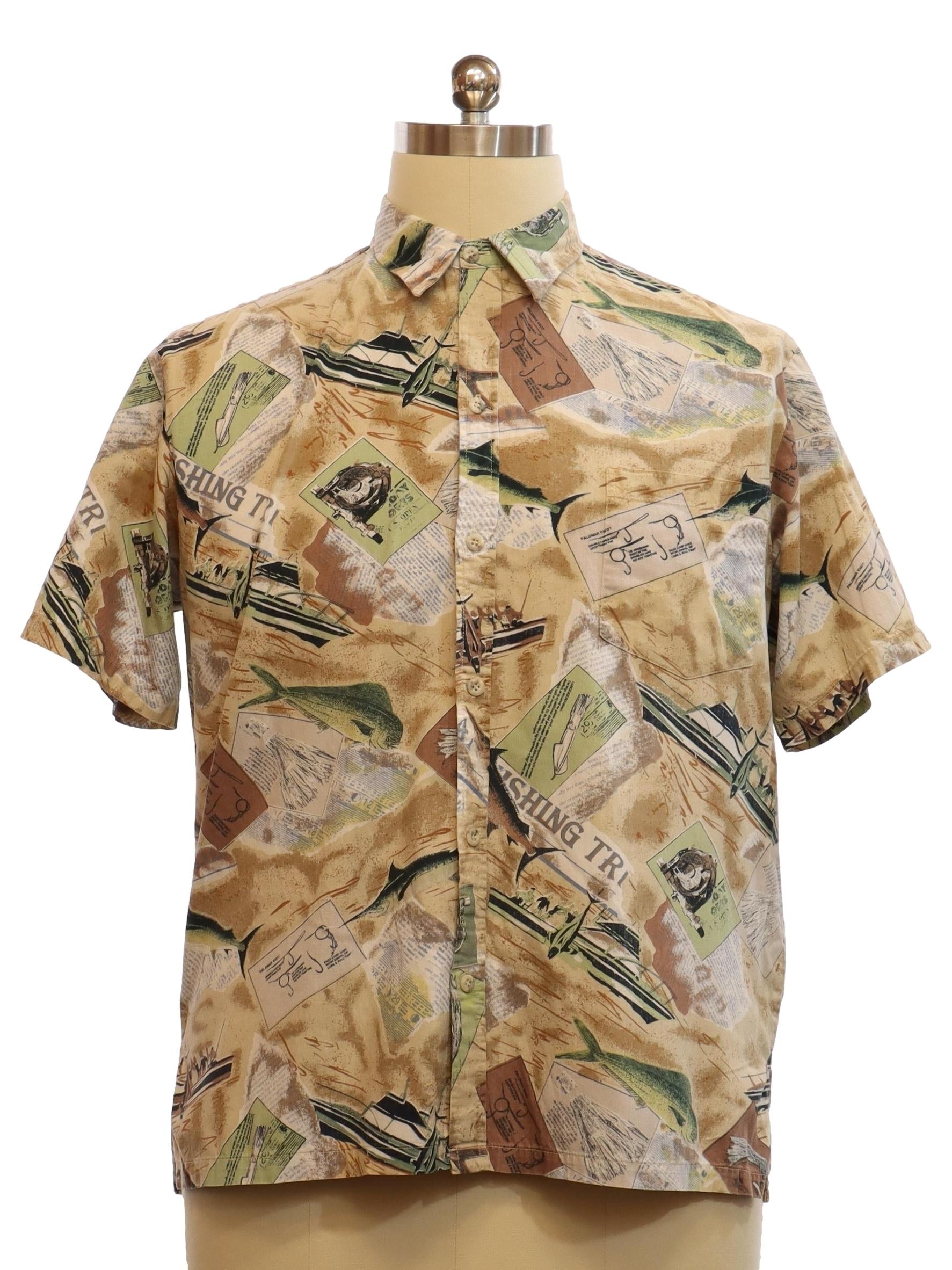 Mens Cotton Hawaiian Shirt