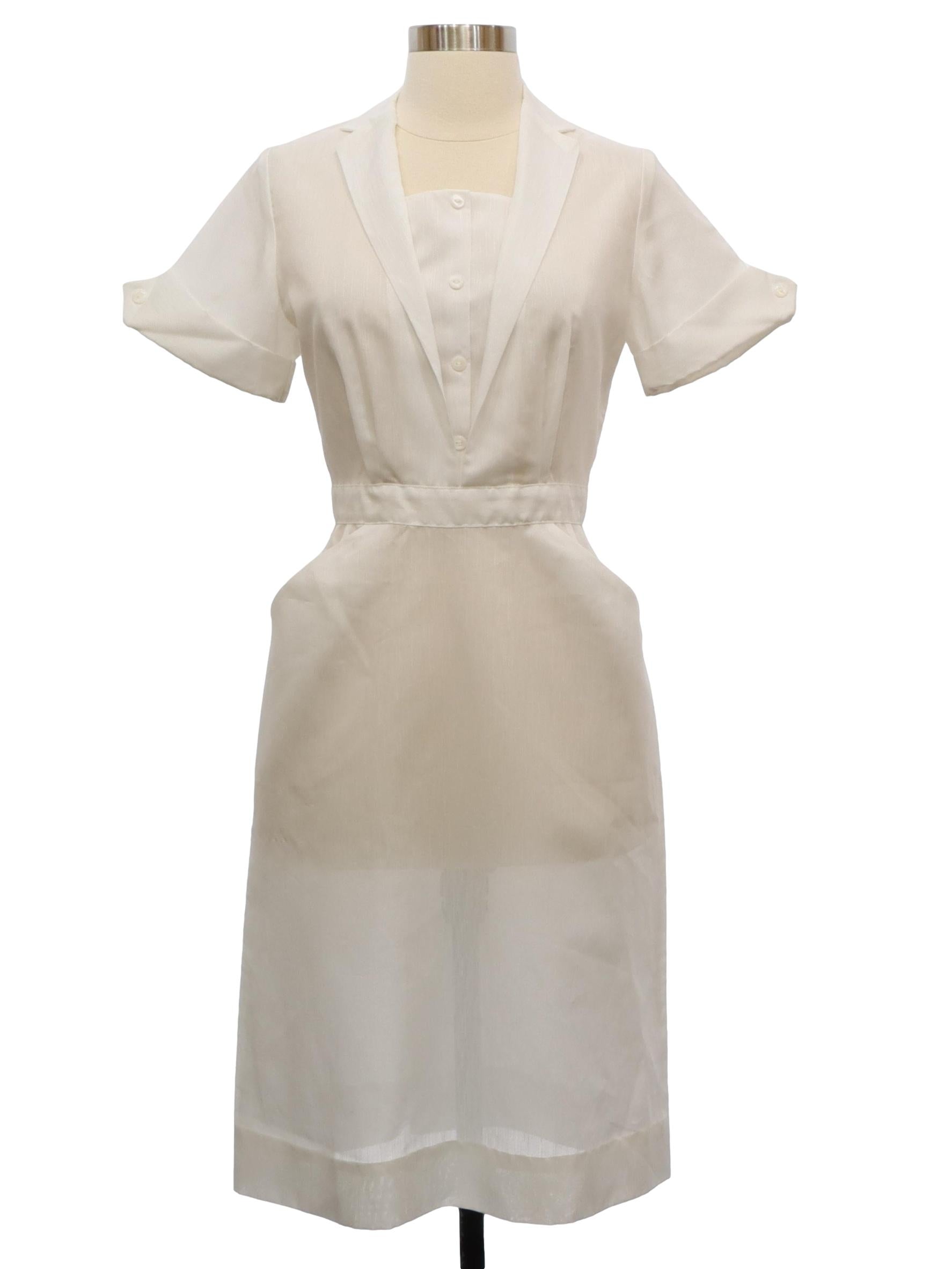 Womens Nurse Style Dress