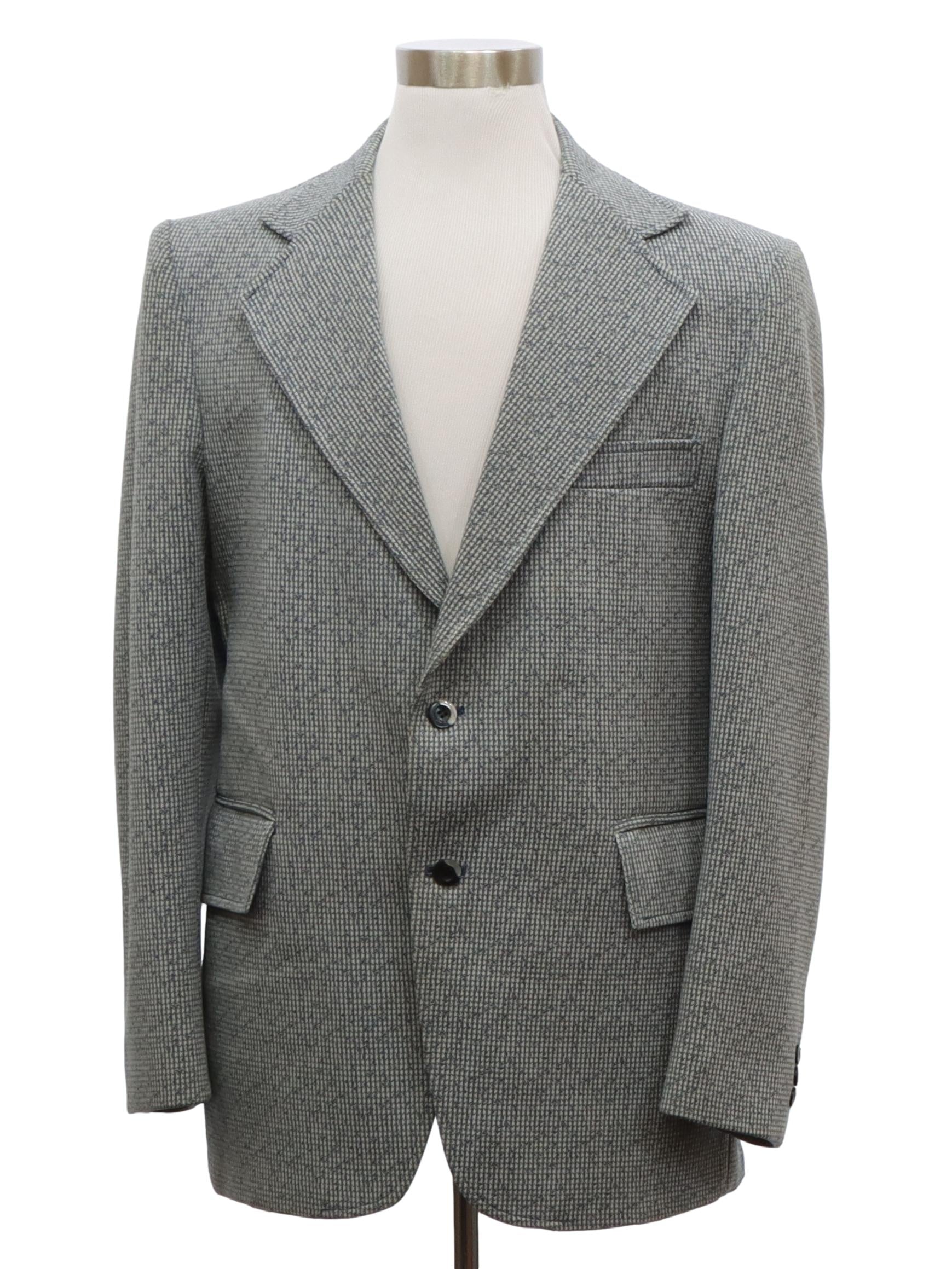Mens Disco Blazer Sport Coat Jacket