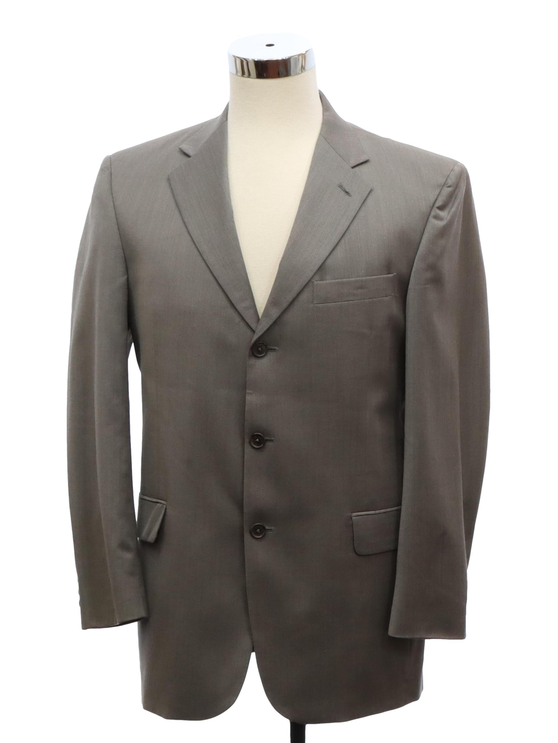 Mens Wool Blazer Style Sport Coat Jacket