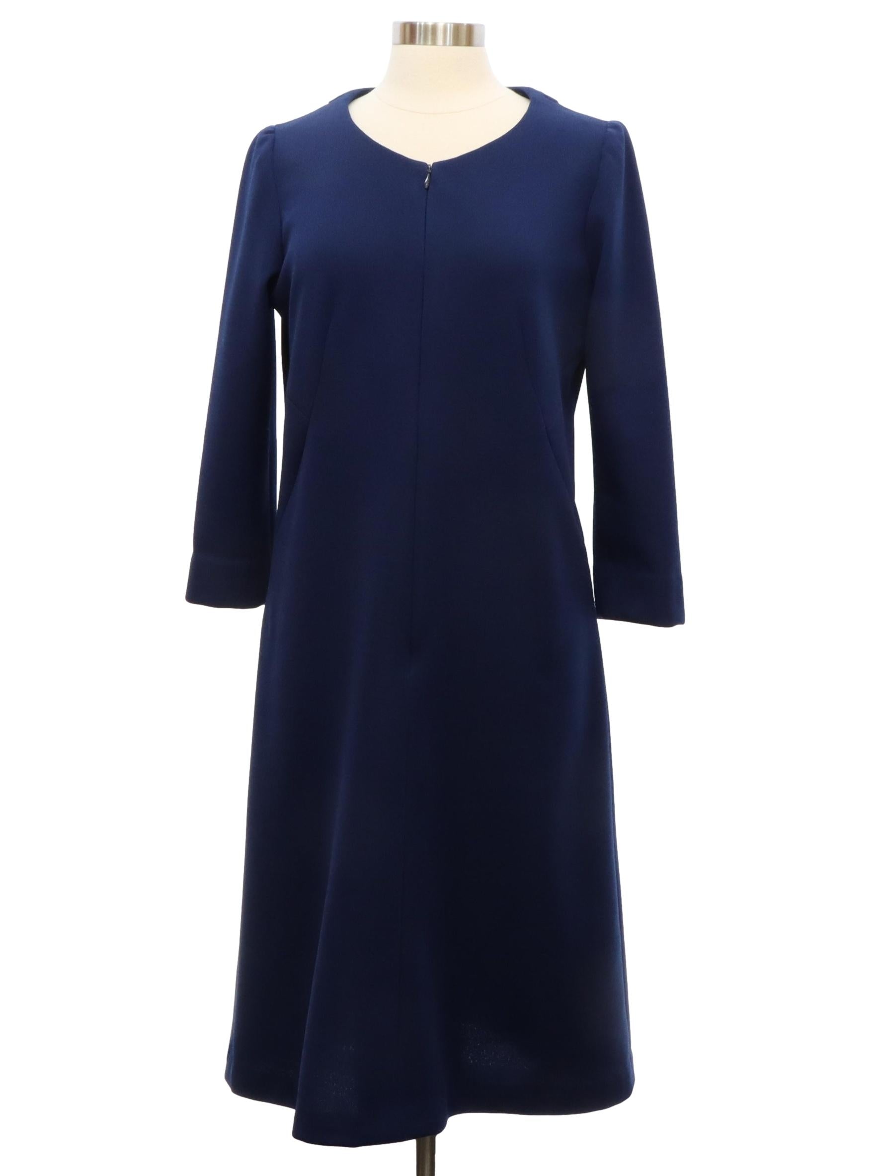 Womens A-Line Knit Dress