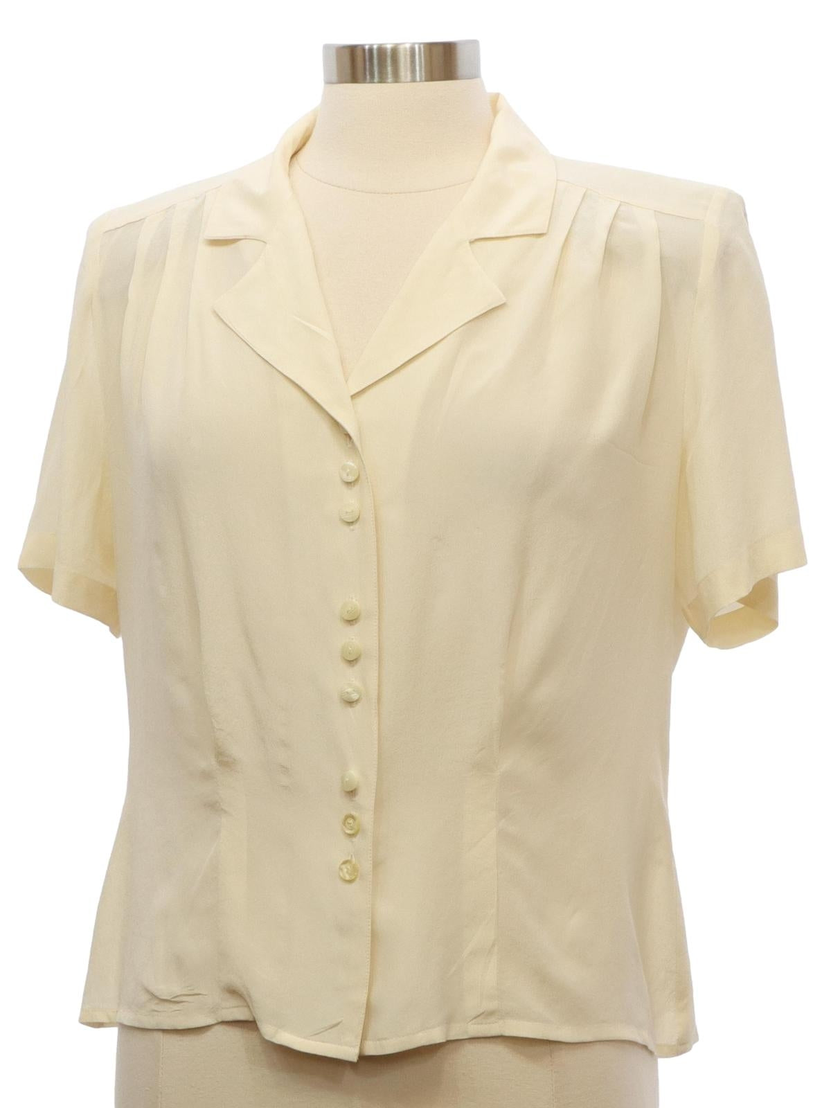 Womens Silk Shirt