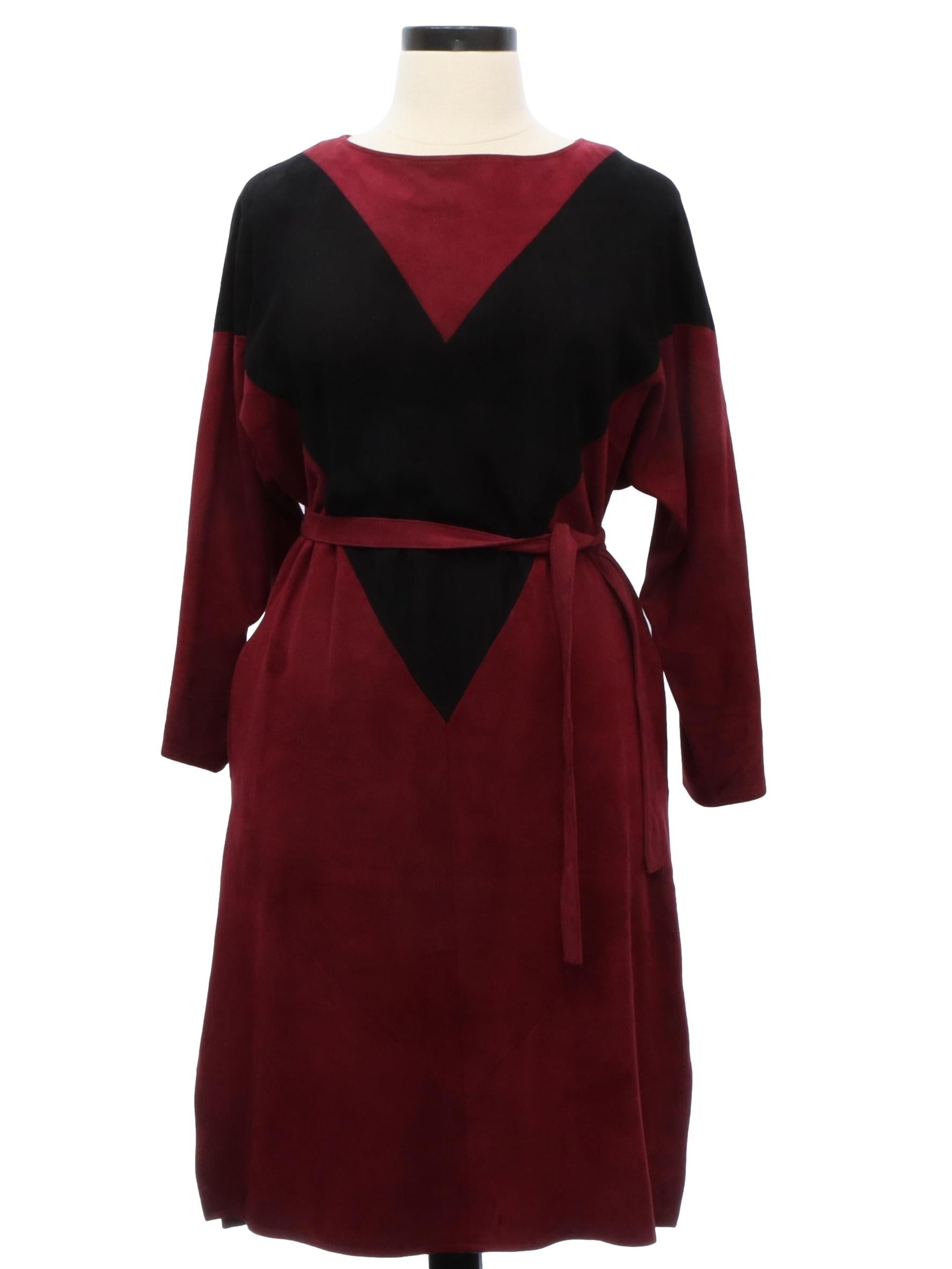 Womens Pablo Designer Suede Leather Dress