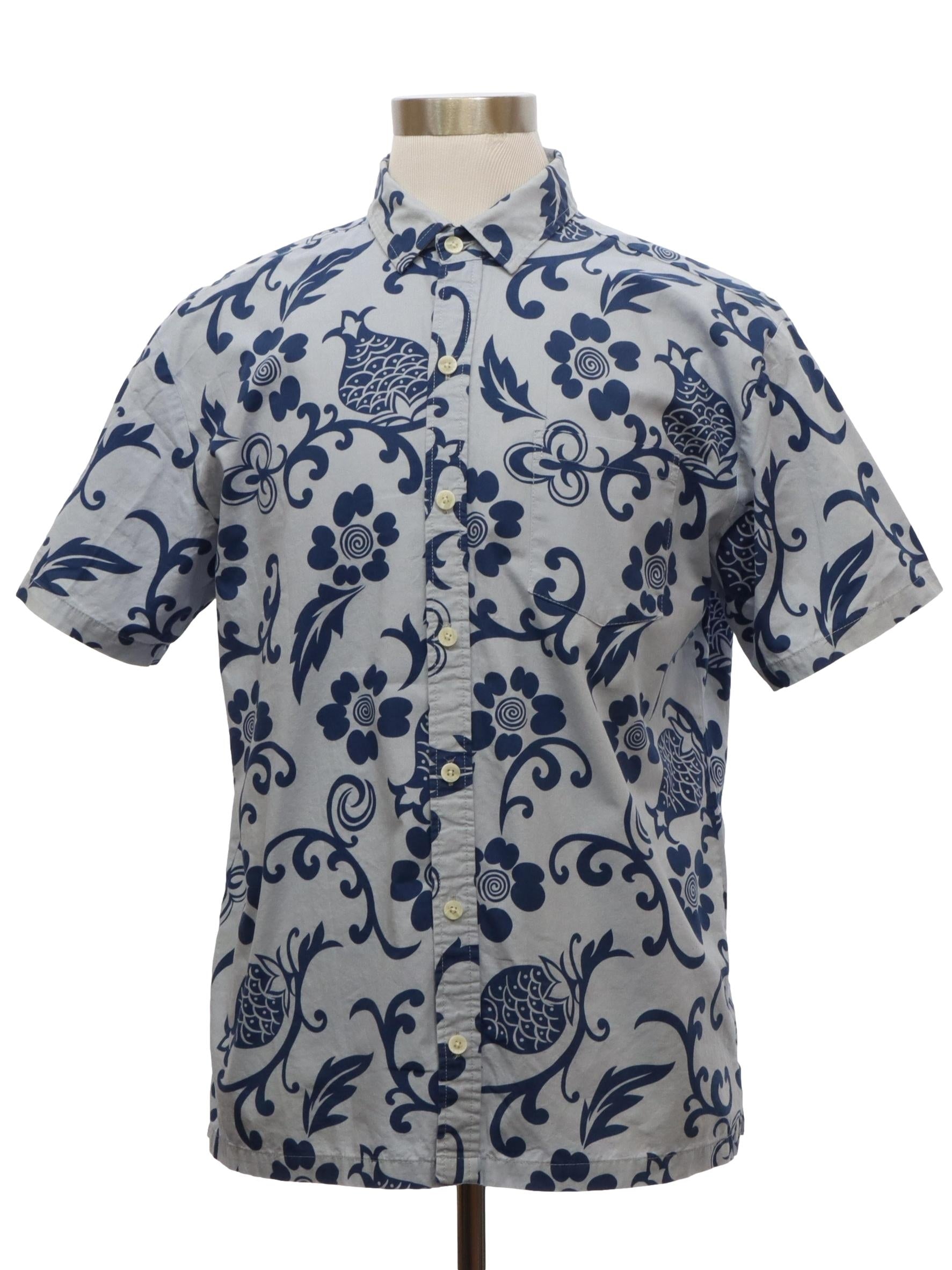 Mens Cotton Hawaiian Shirt