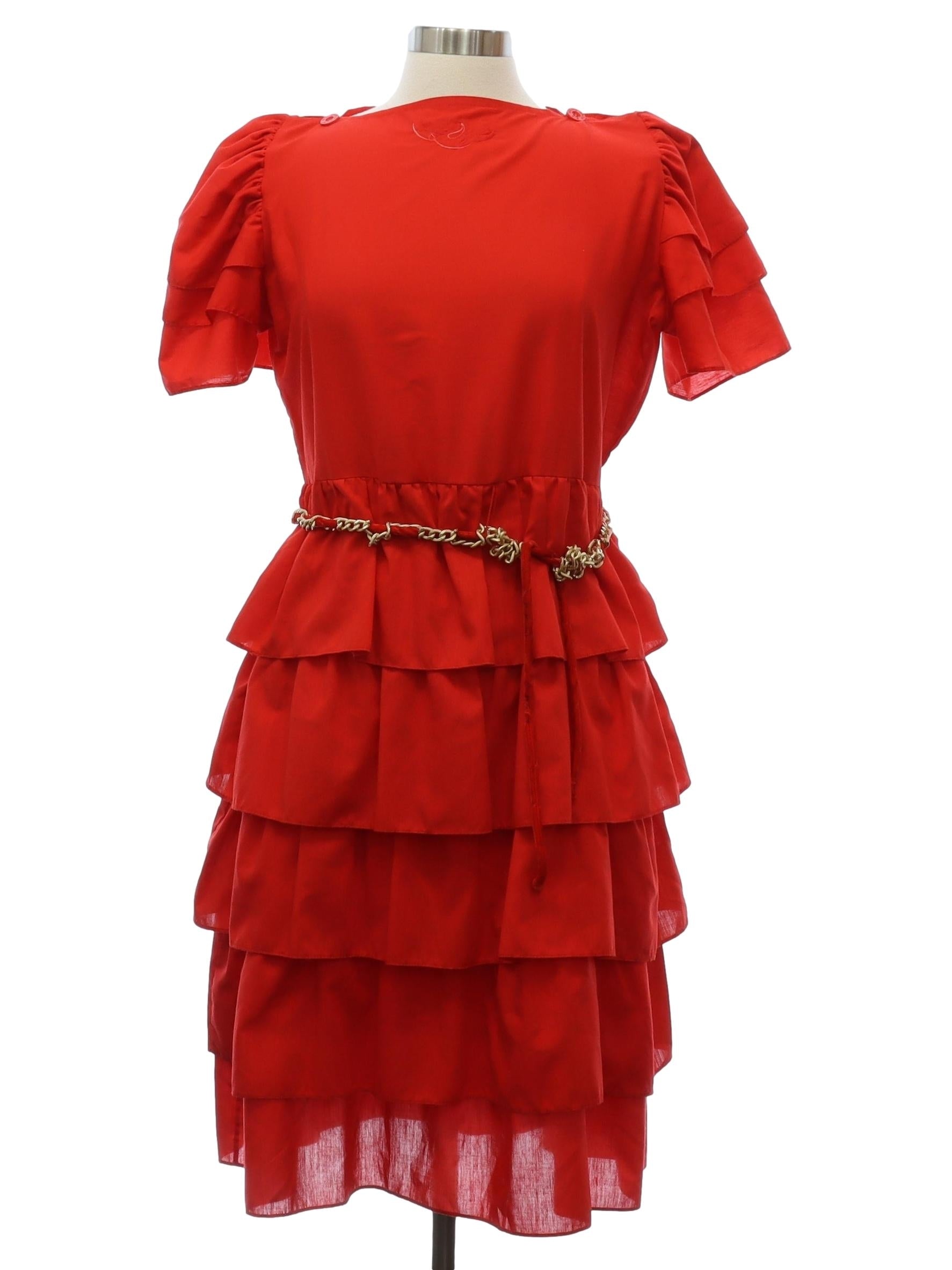 Womens Totally 80s Dress