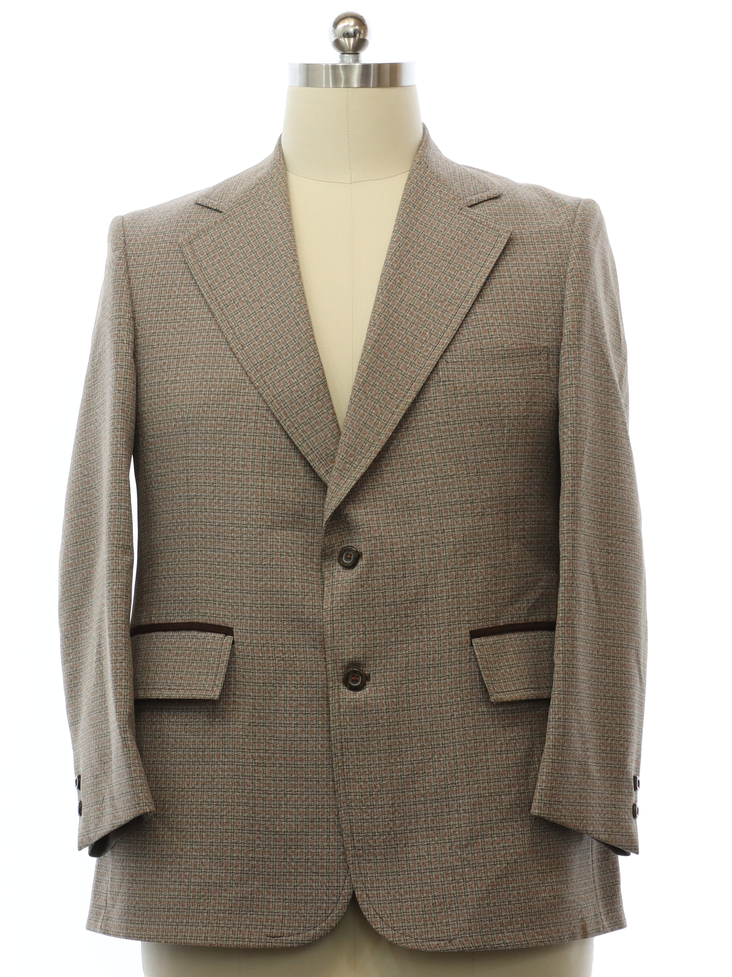 Mens Disco Blazer Style Sport Coat Jacket
