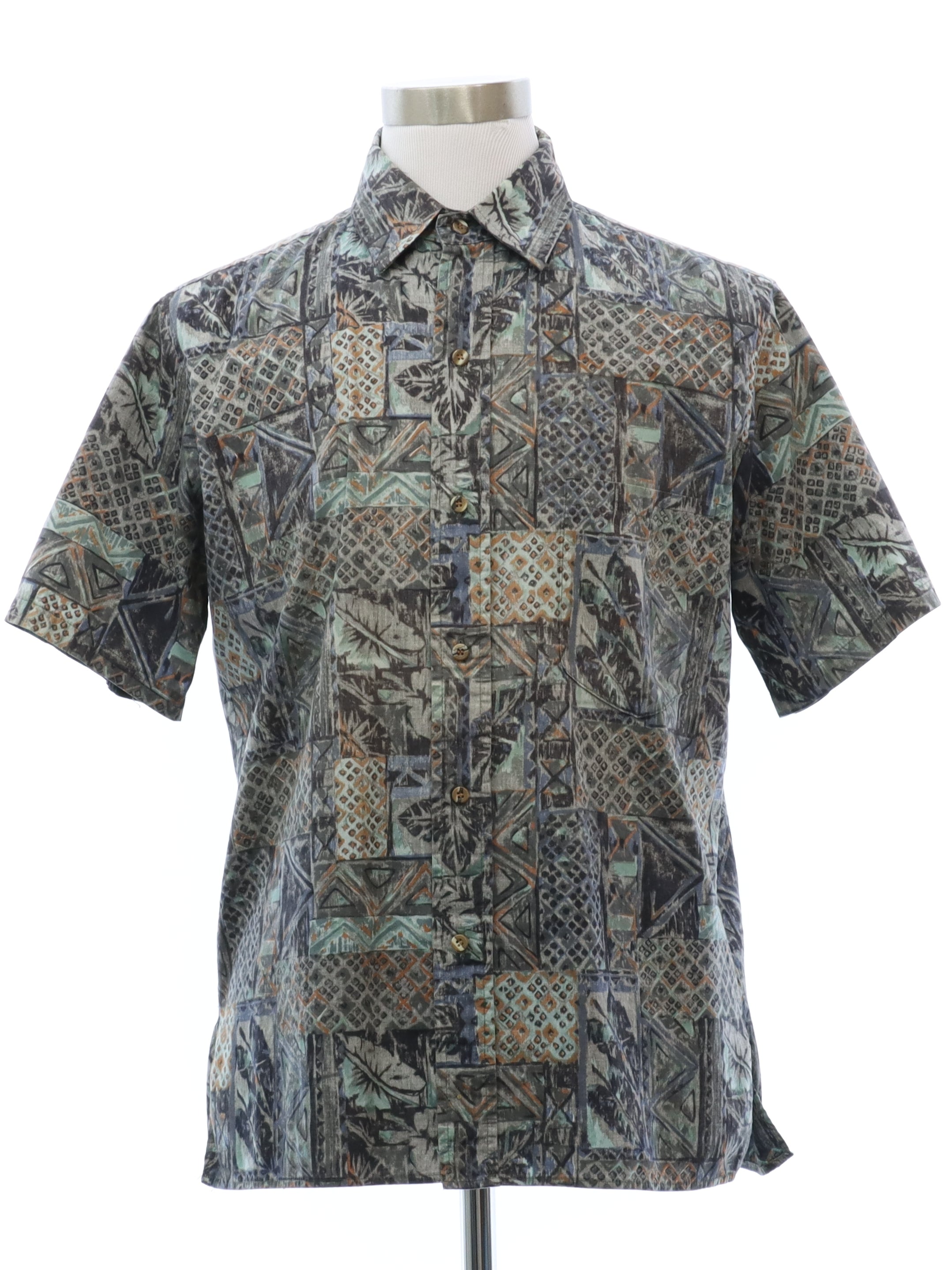 Mens Cotton Hawaiian Shirt