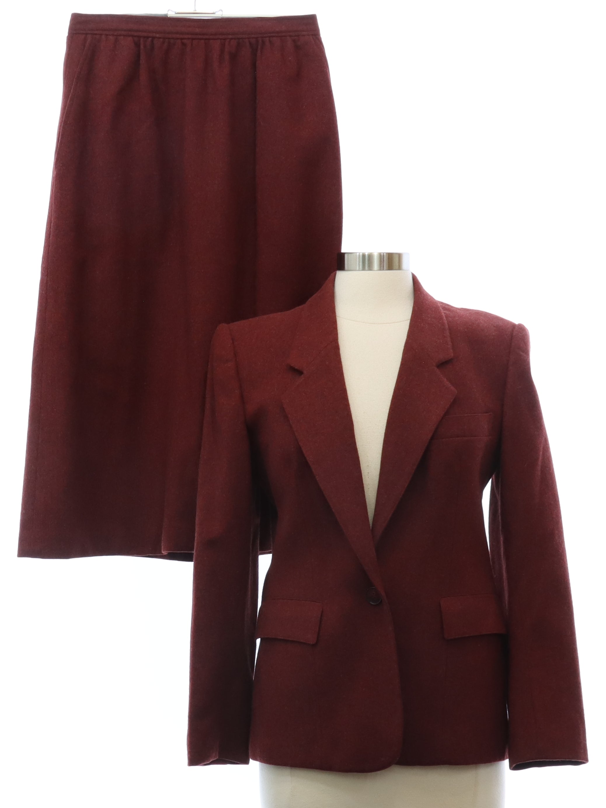 Womens Wool Suit