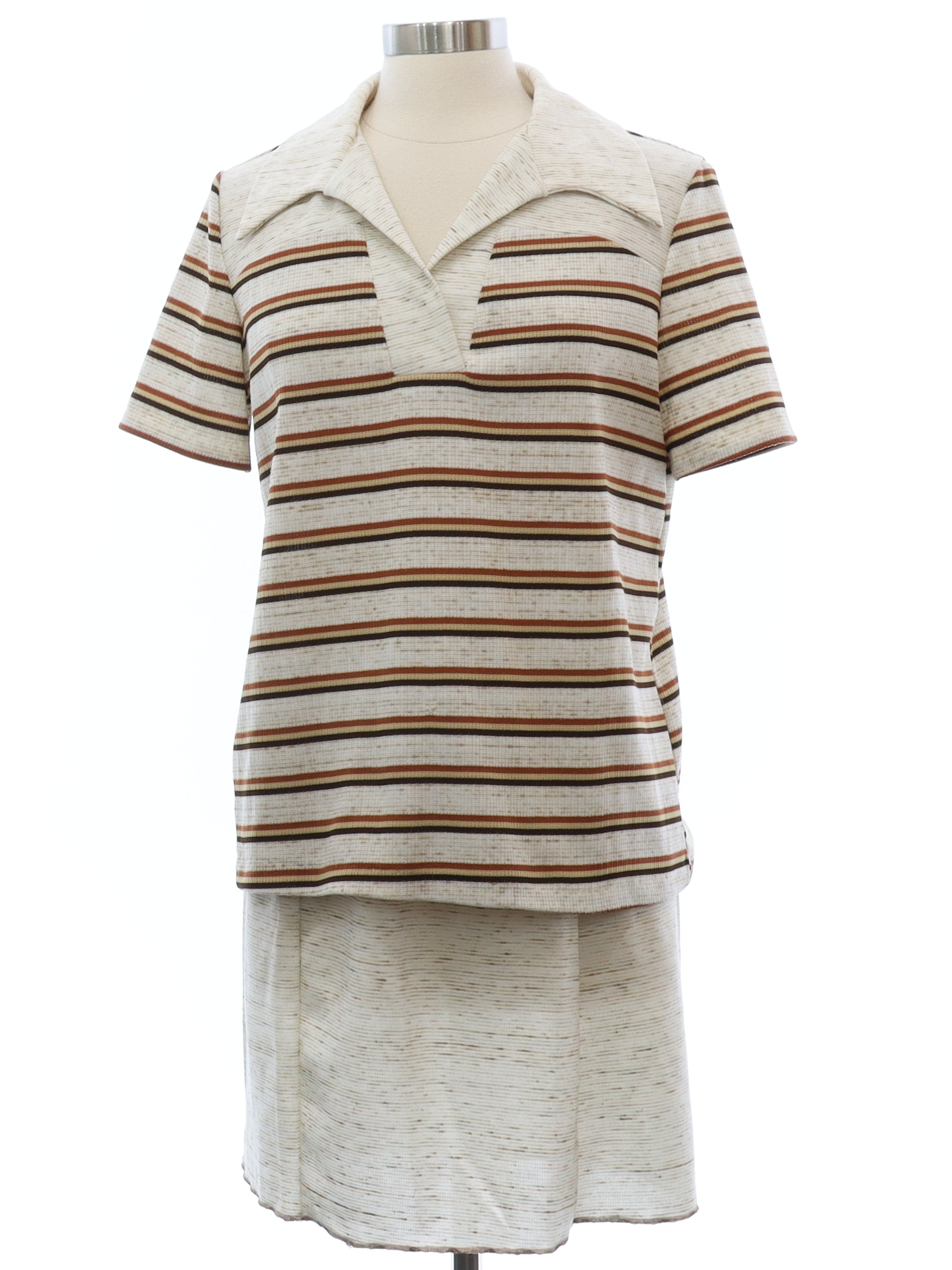 Womens A-Line Knit Suit