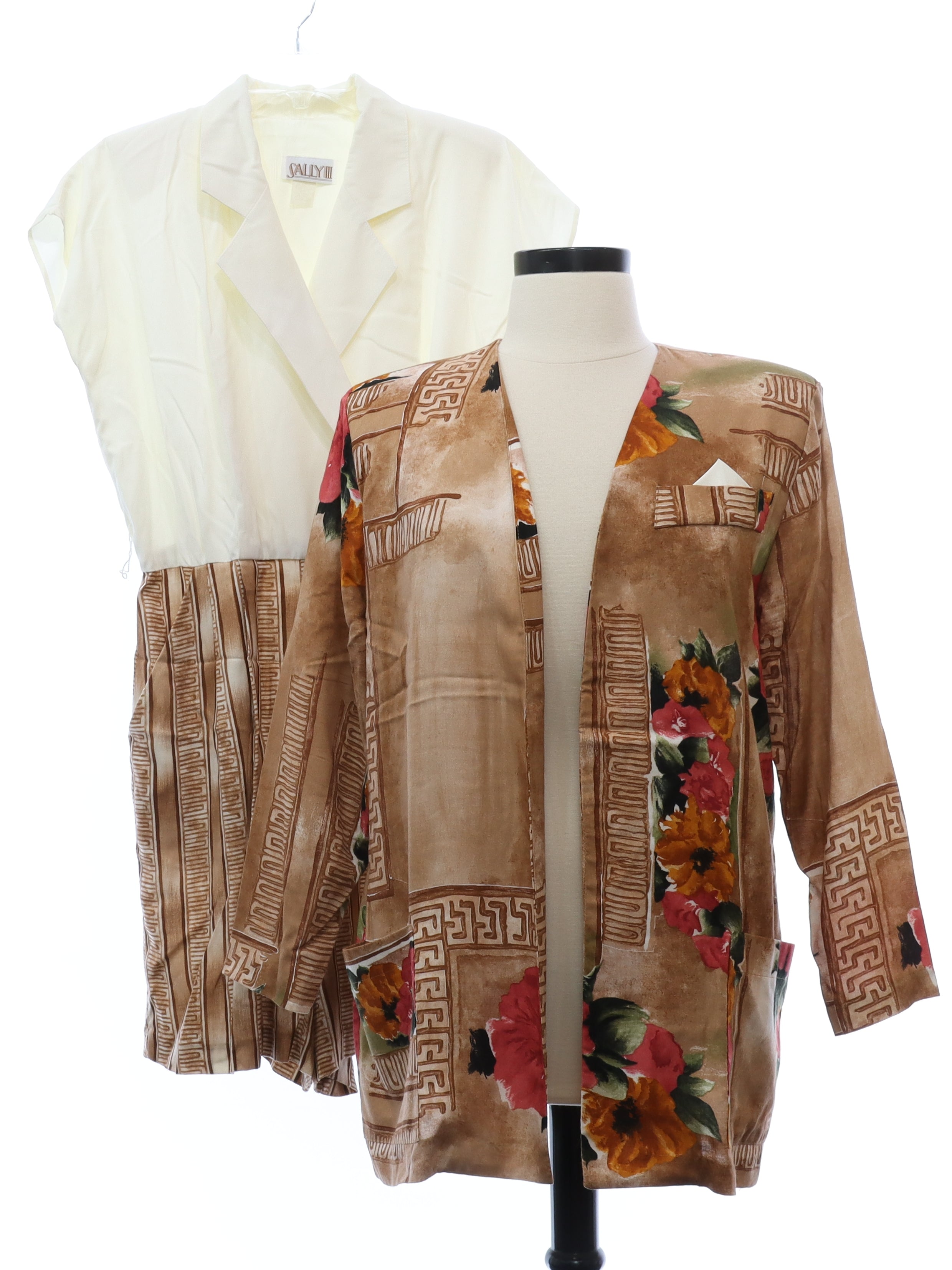 Womens Totally 80s Culotte Dress Set