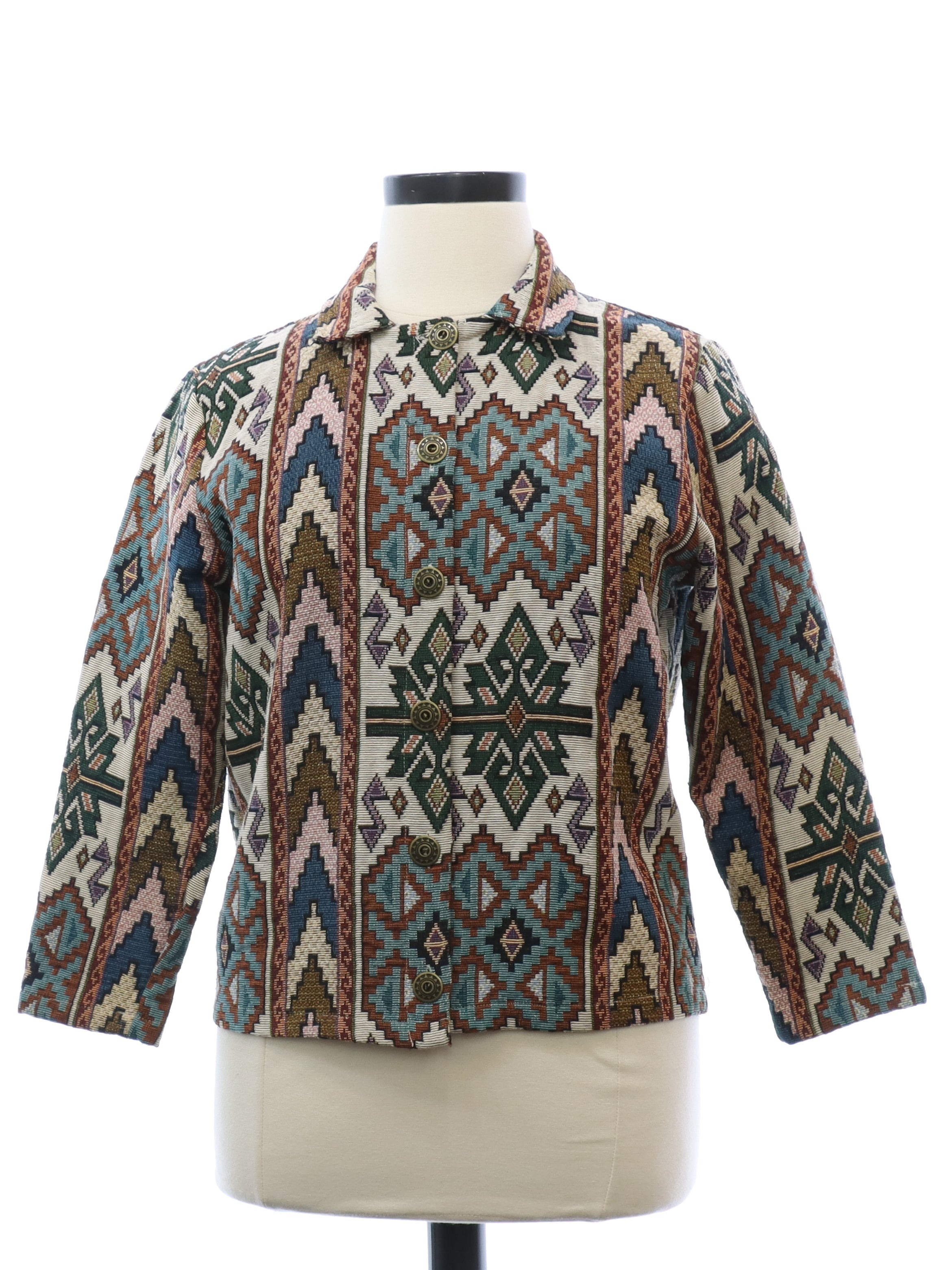 Womens Tapestry Cloth Jacket