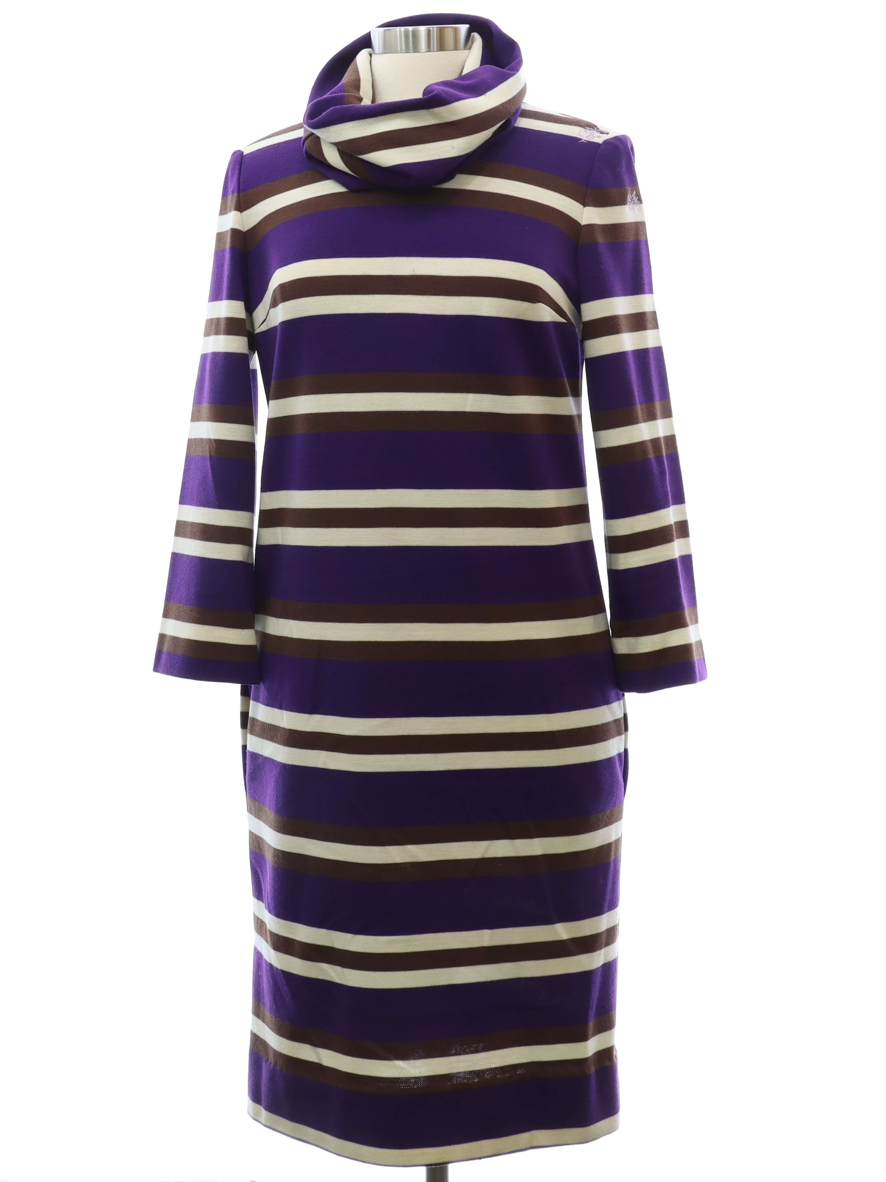 Womens Joan Leslie Designer Mod Shift Dress