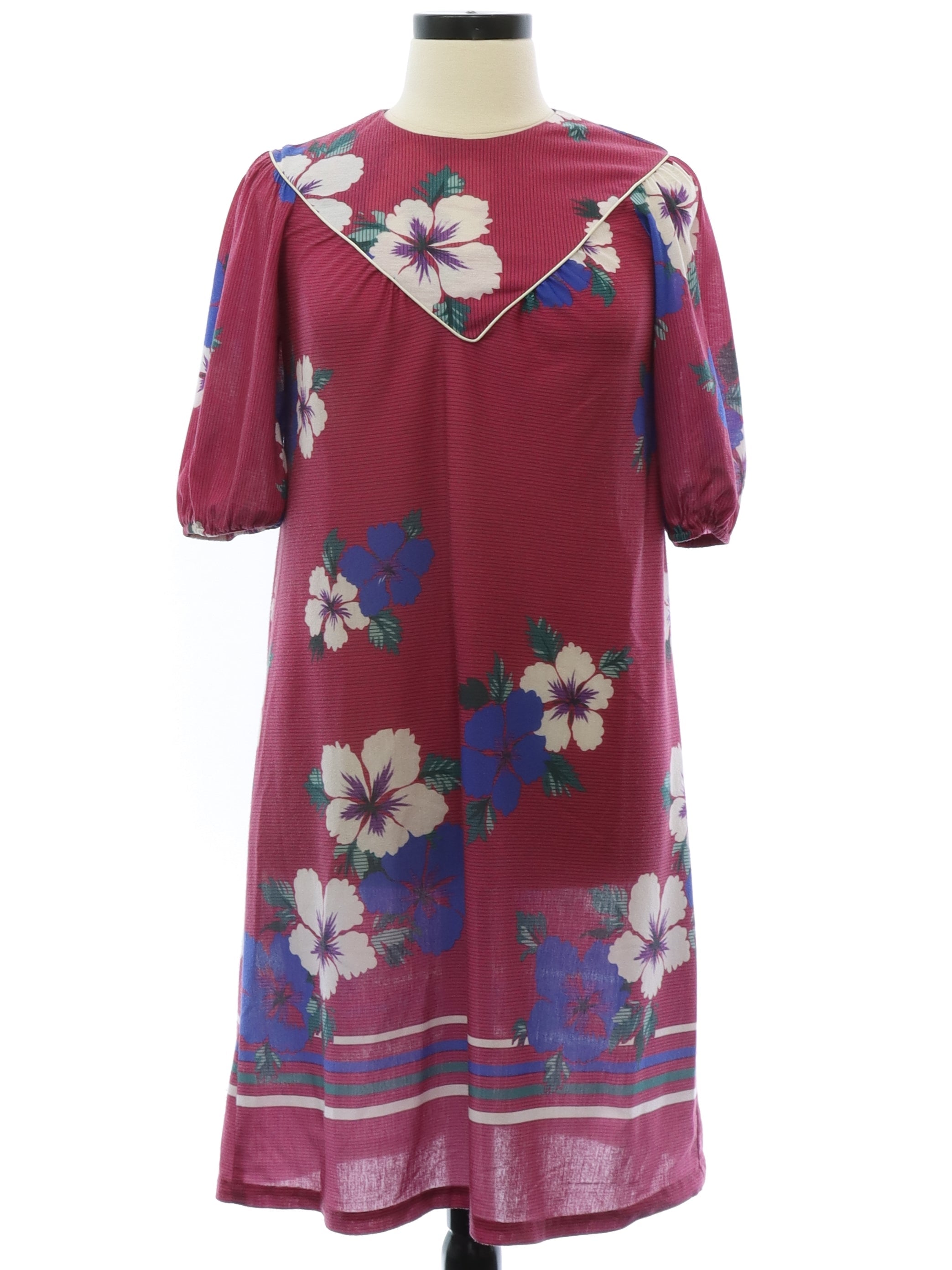 Womens Hawaiian Muu Muu Dress
