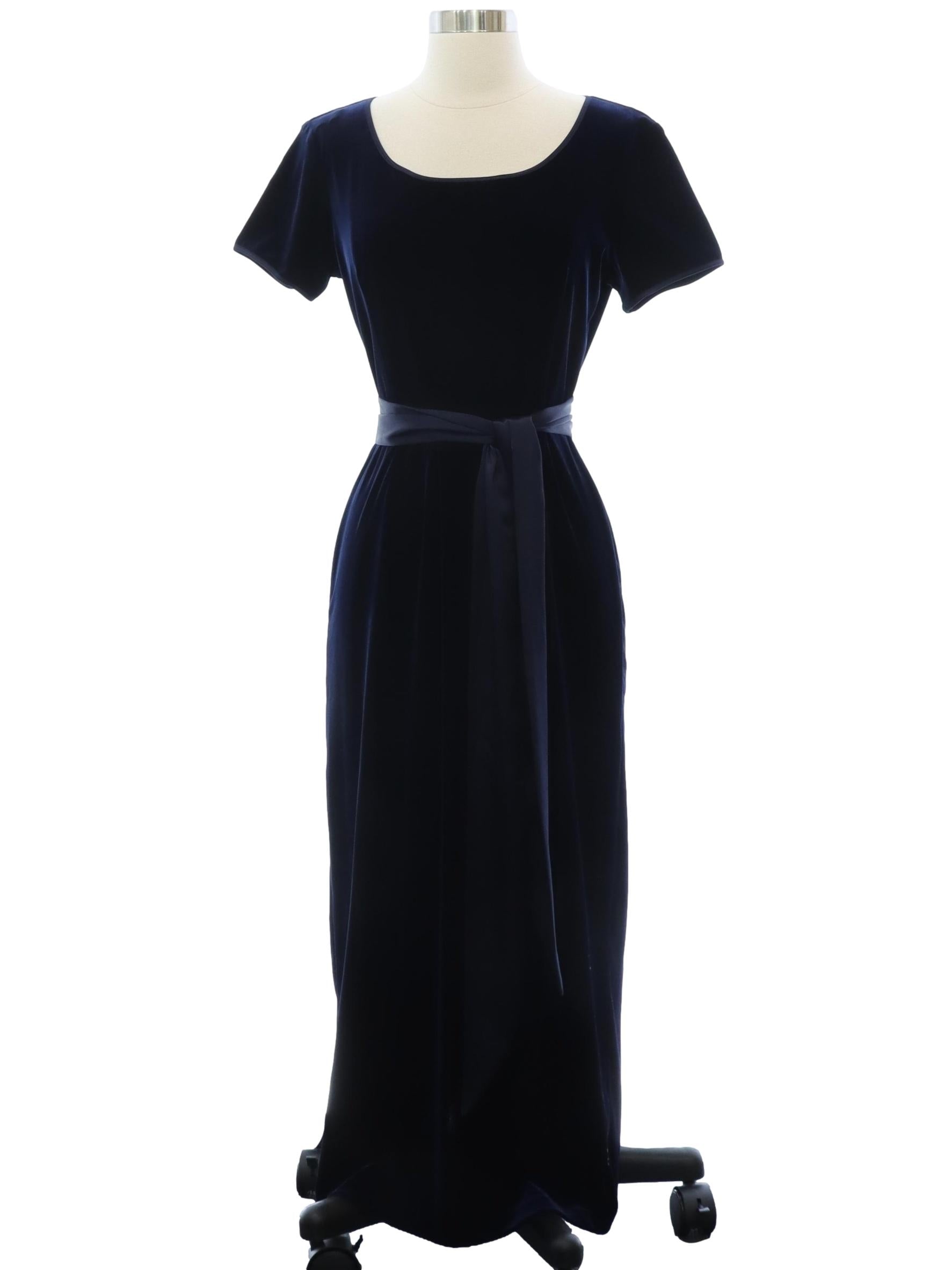 Womens Velvet Cocktail Dress