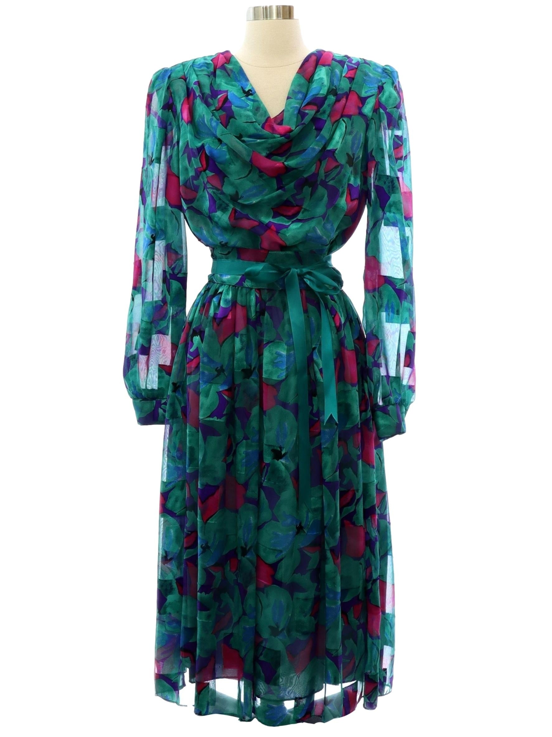 Womens Totally 80s Dress