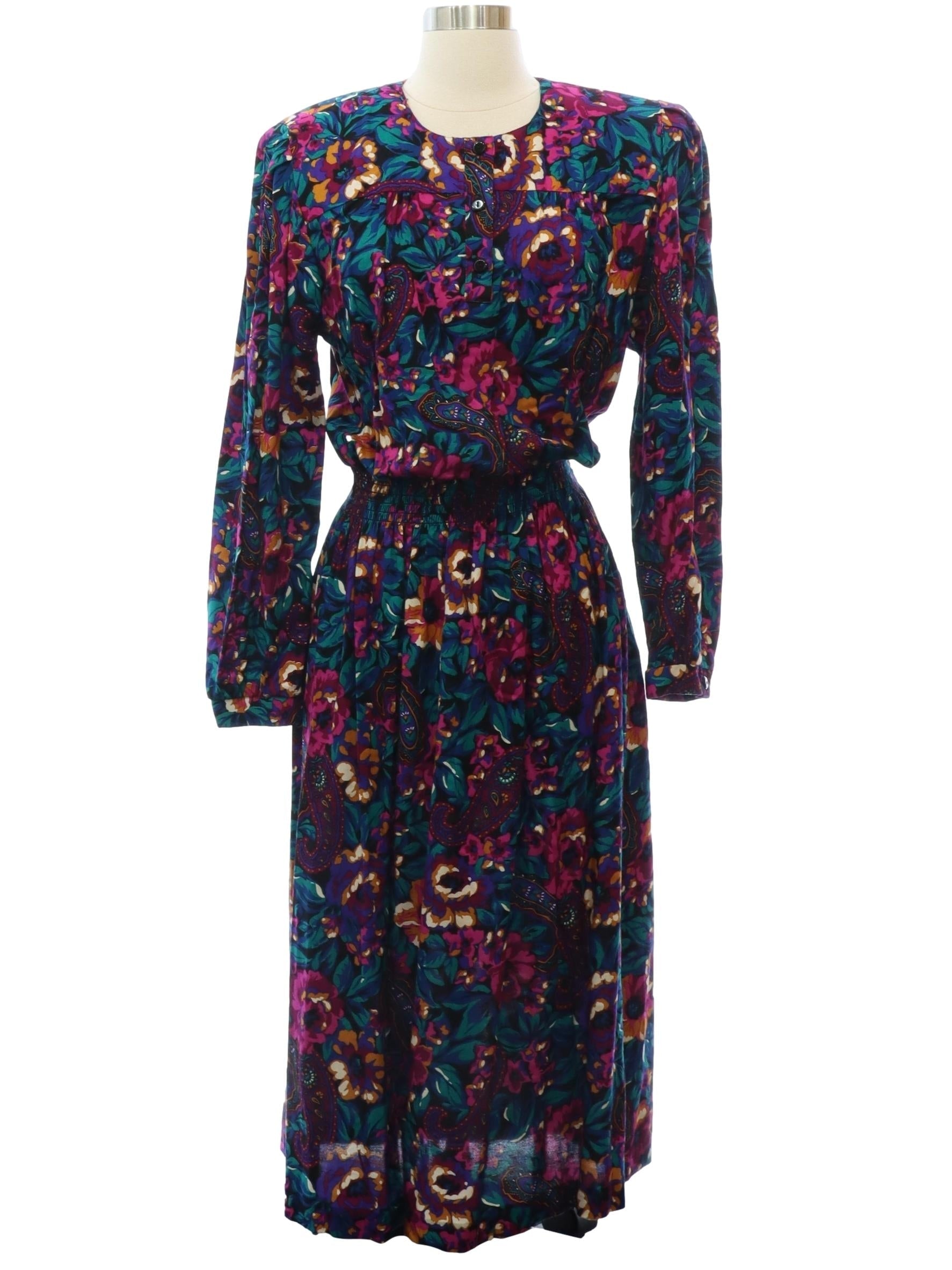 Womens Totally 80s Dress