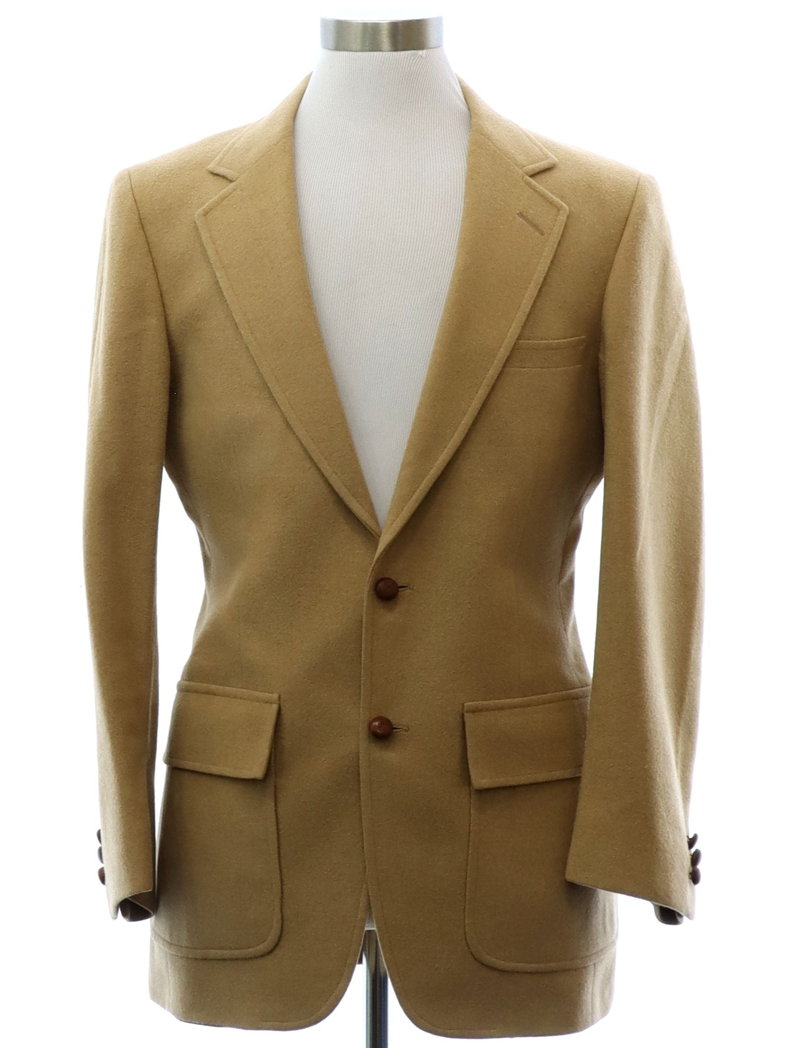 MensWool Blazer Style Sport Coat Jacket