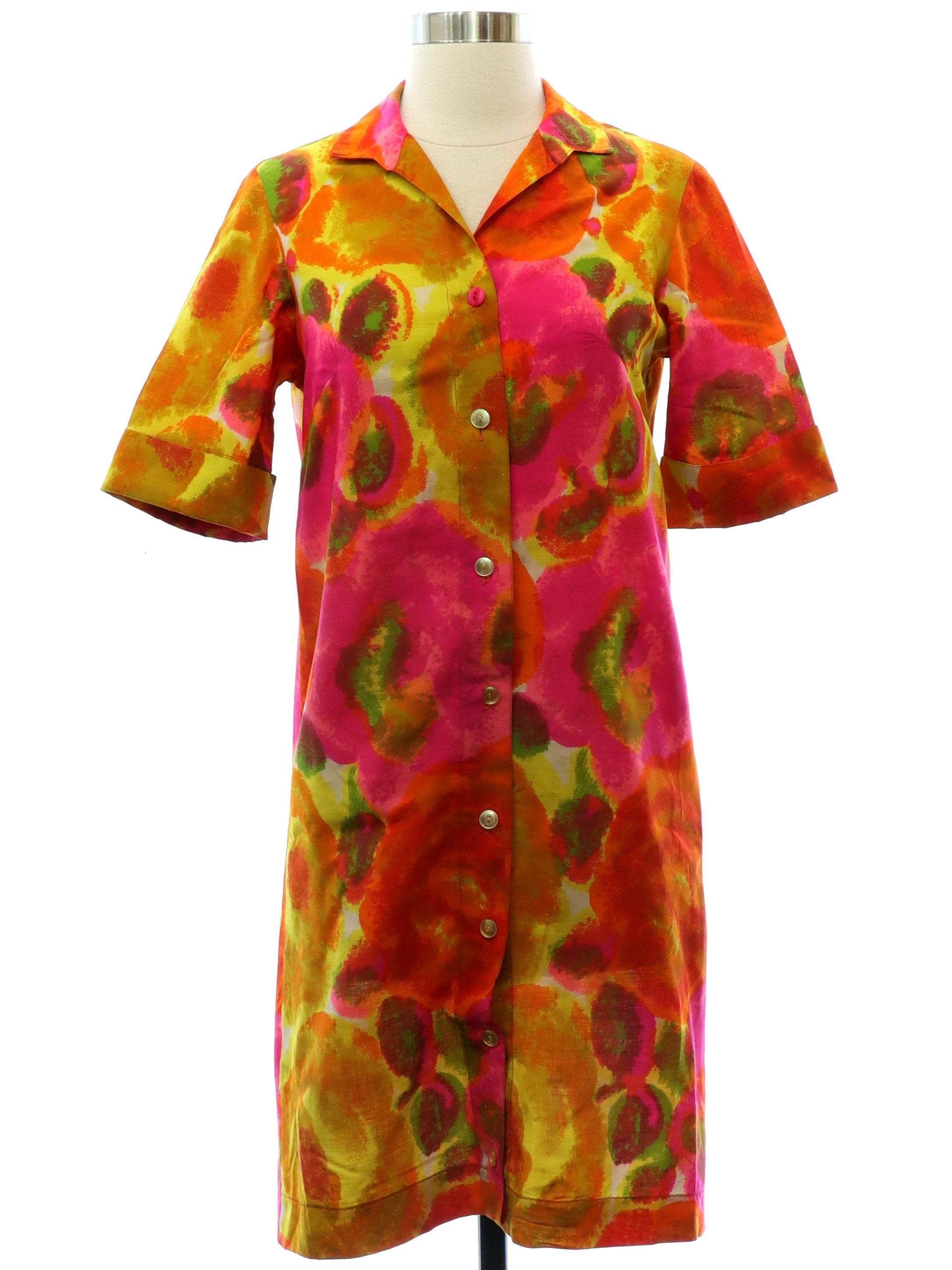 Womens Mod A-Line Dress