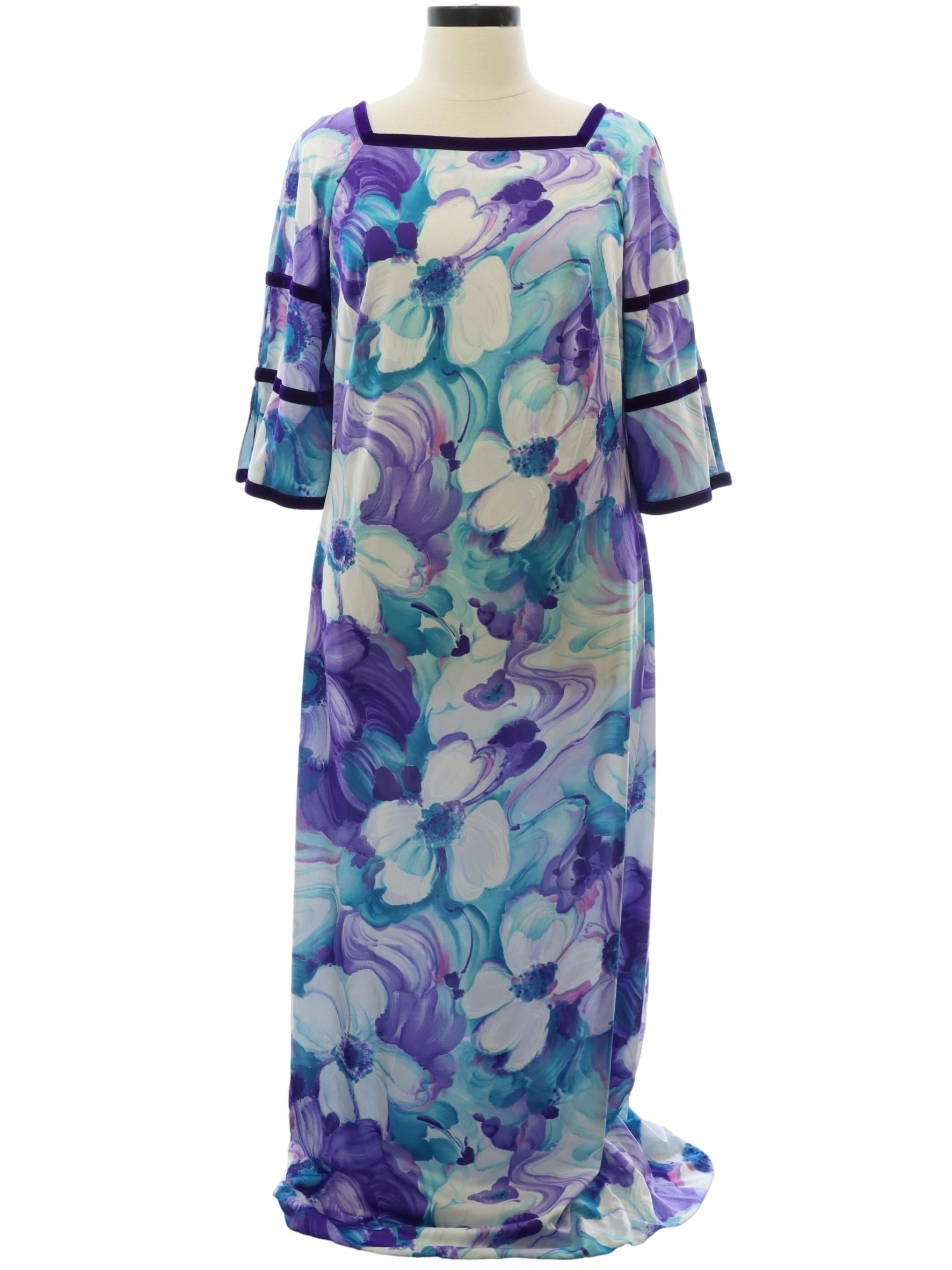 Womens Kiyomi for Liberty House Hawaiian Maxi Dress