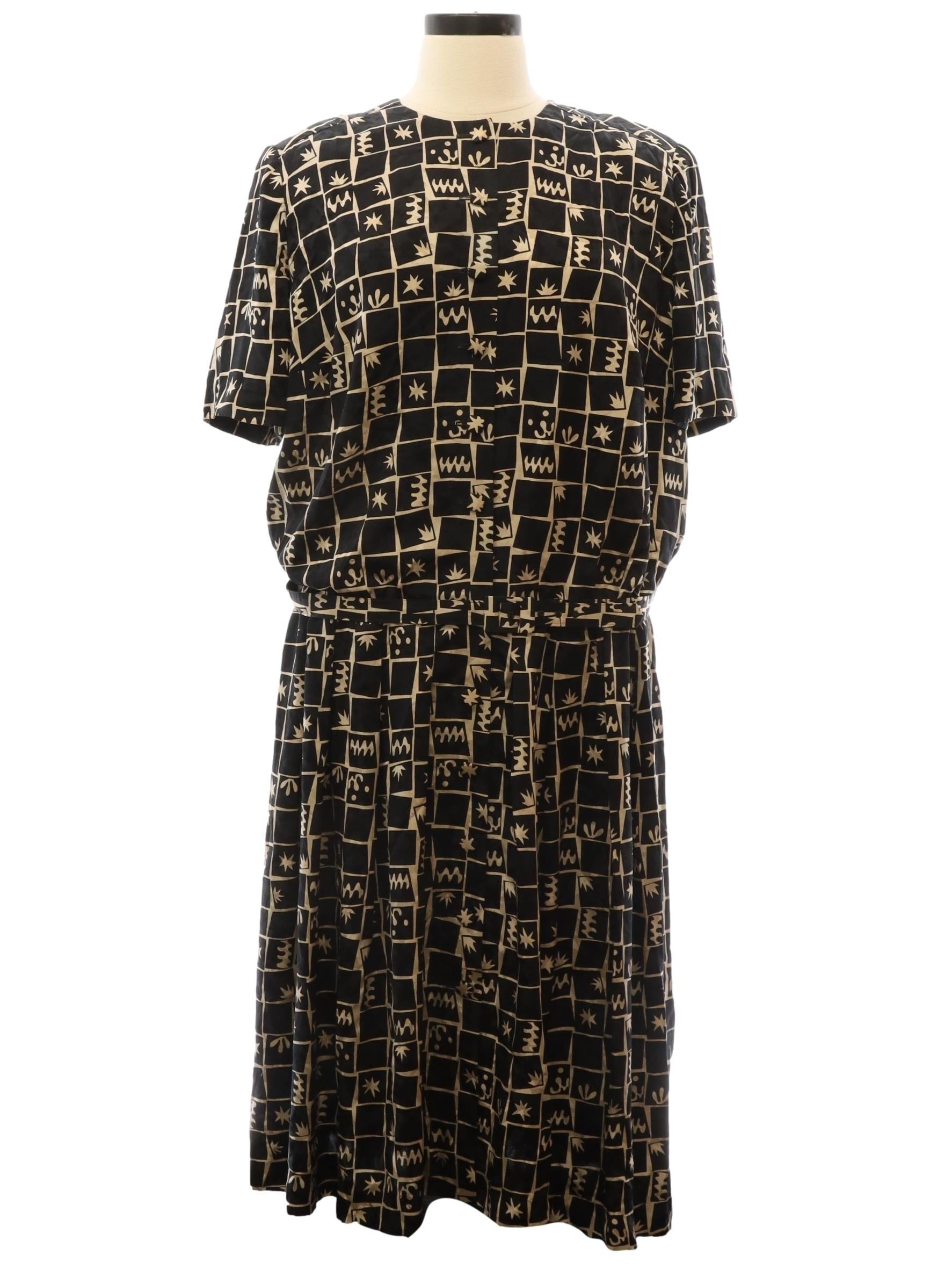 Womens Elisabeth Gillem Couture Totally 80s Style Dress
