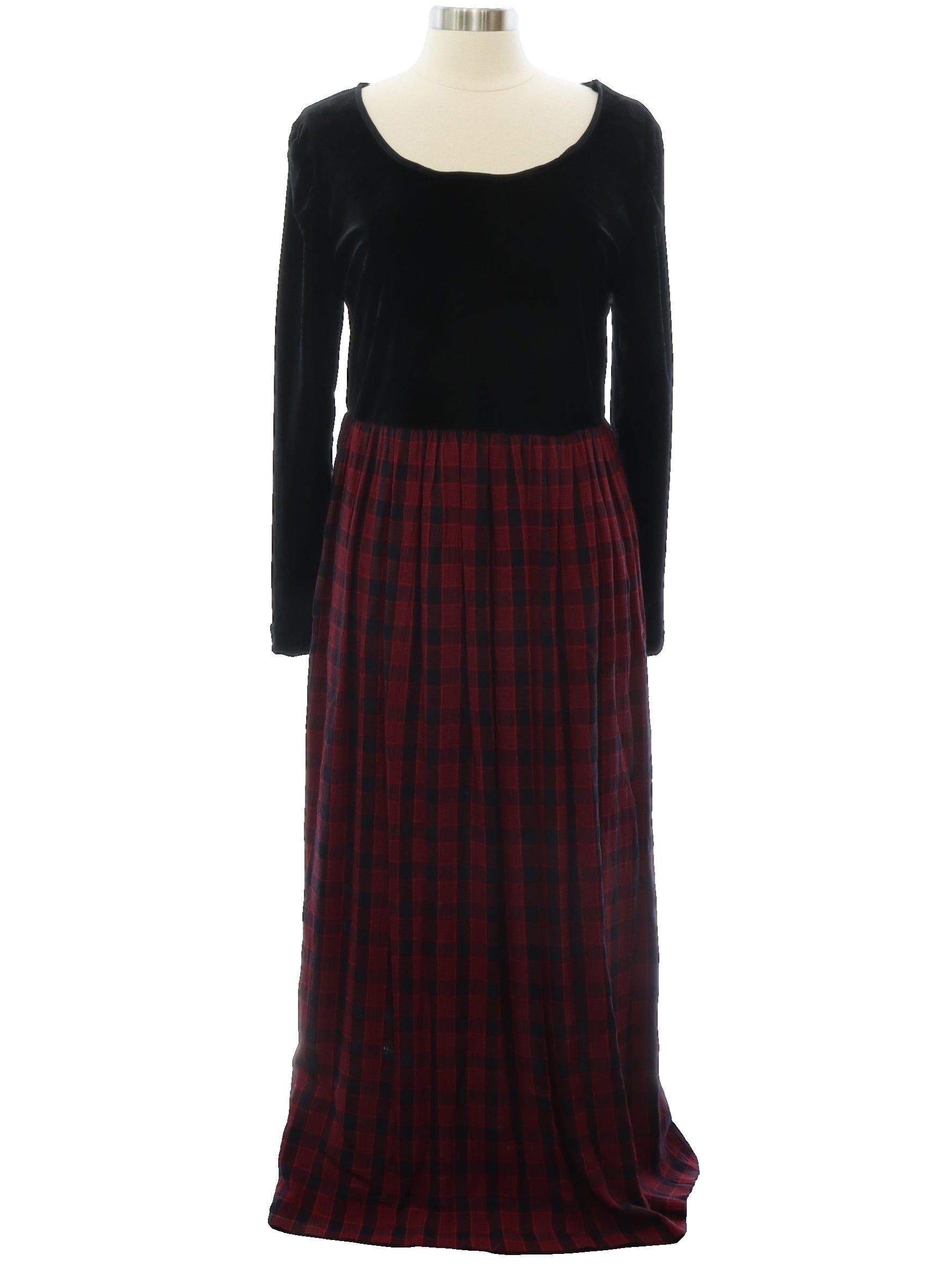 Womens Velvet Maxi Dress