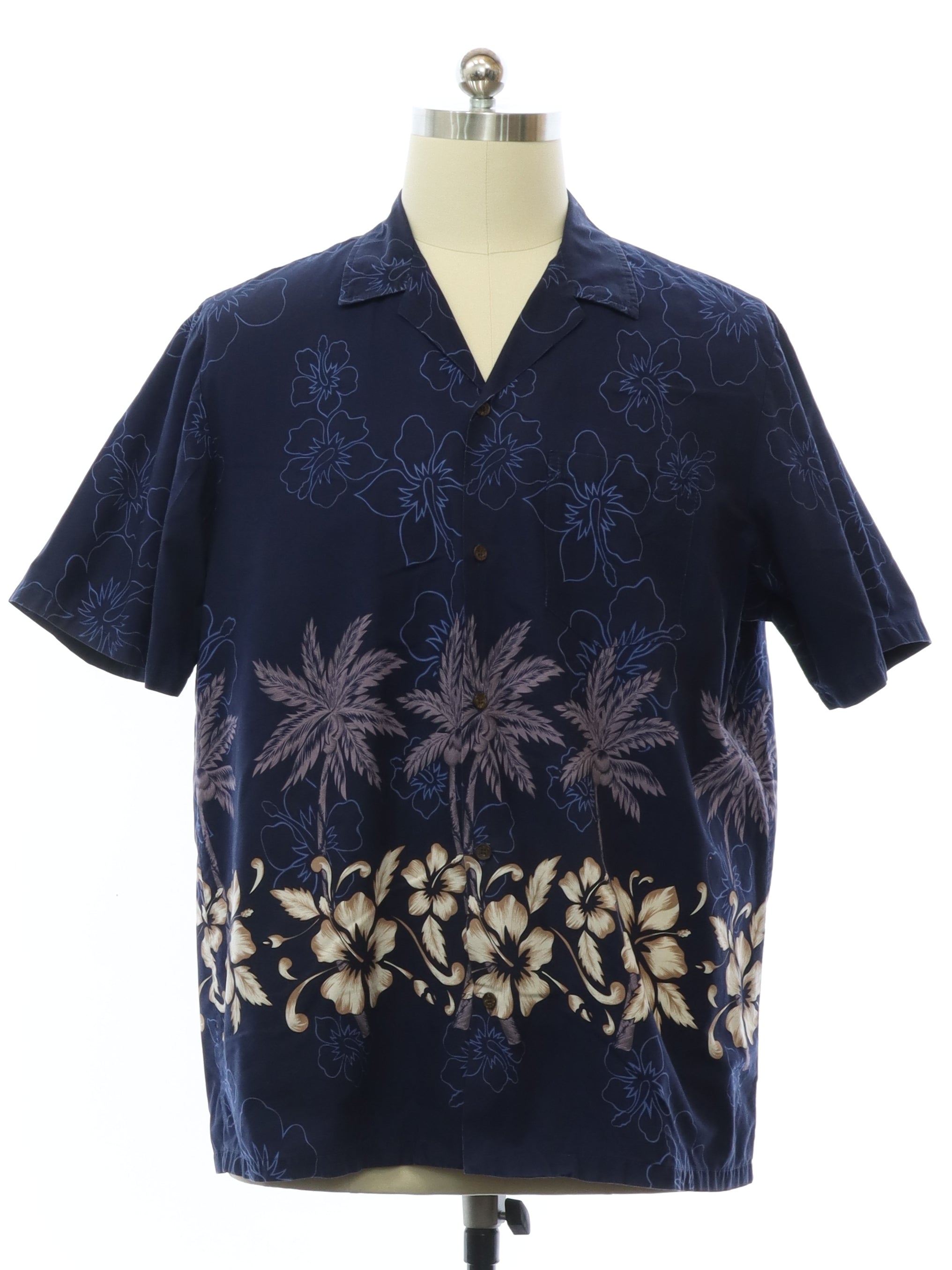 Mens RJC Cotton Hawaiian Shirt