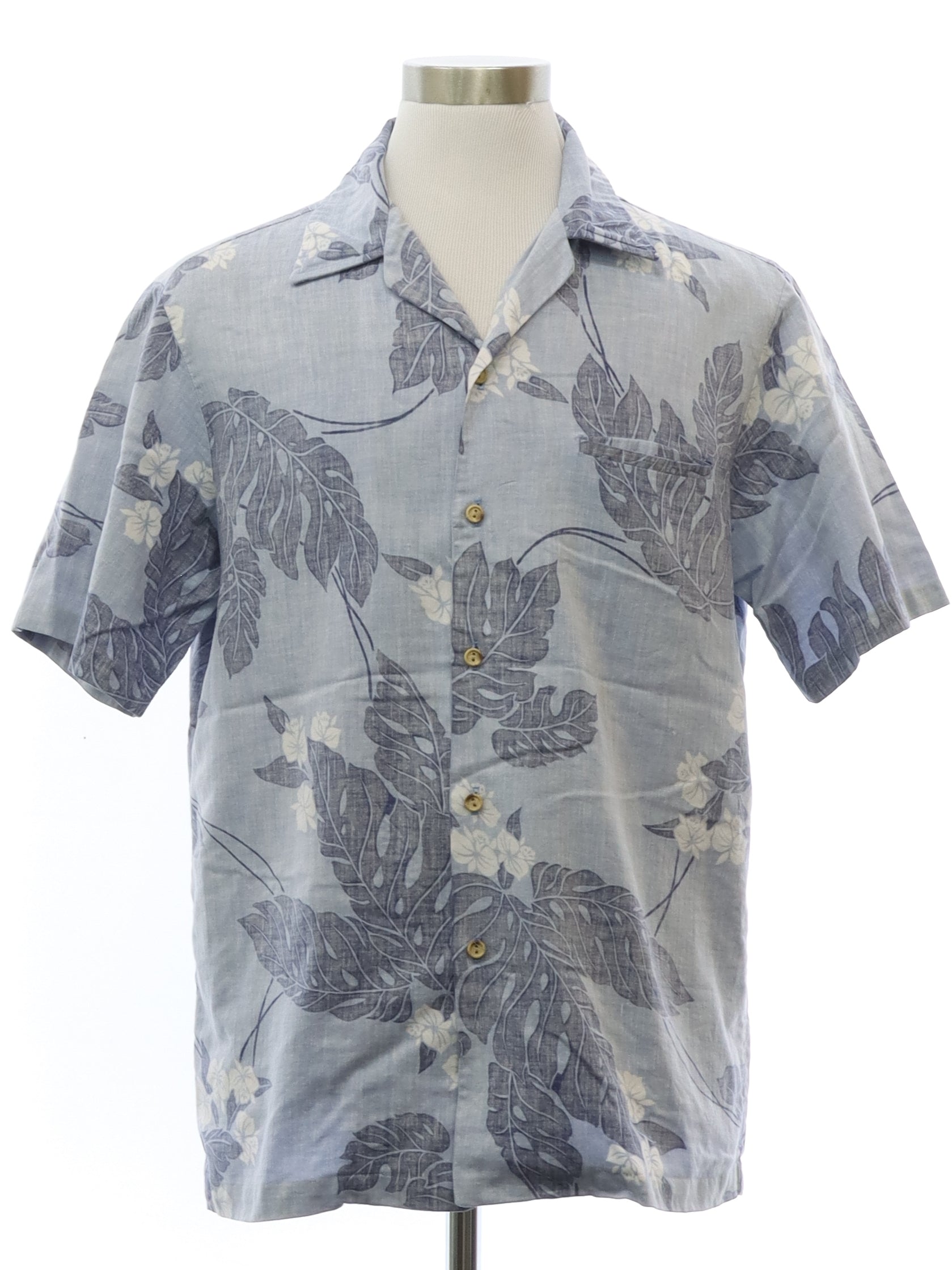 Mens Mark Raysten by Malihini Reverse Print Cotton Hawaiian Shirt