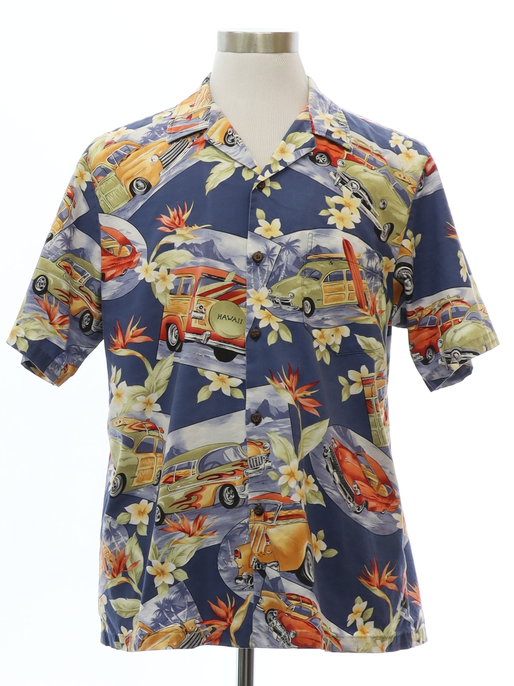 Mens RJC Cotton Hawaiian Shirt