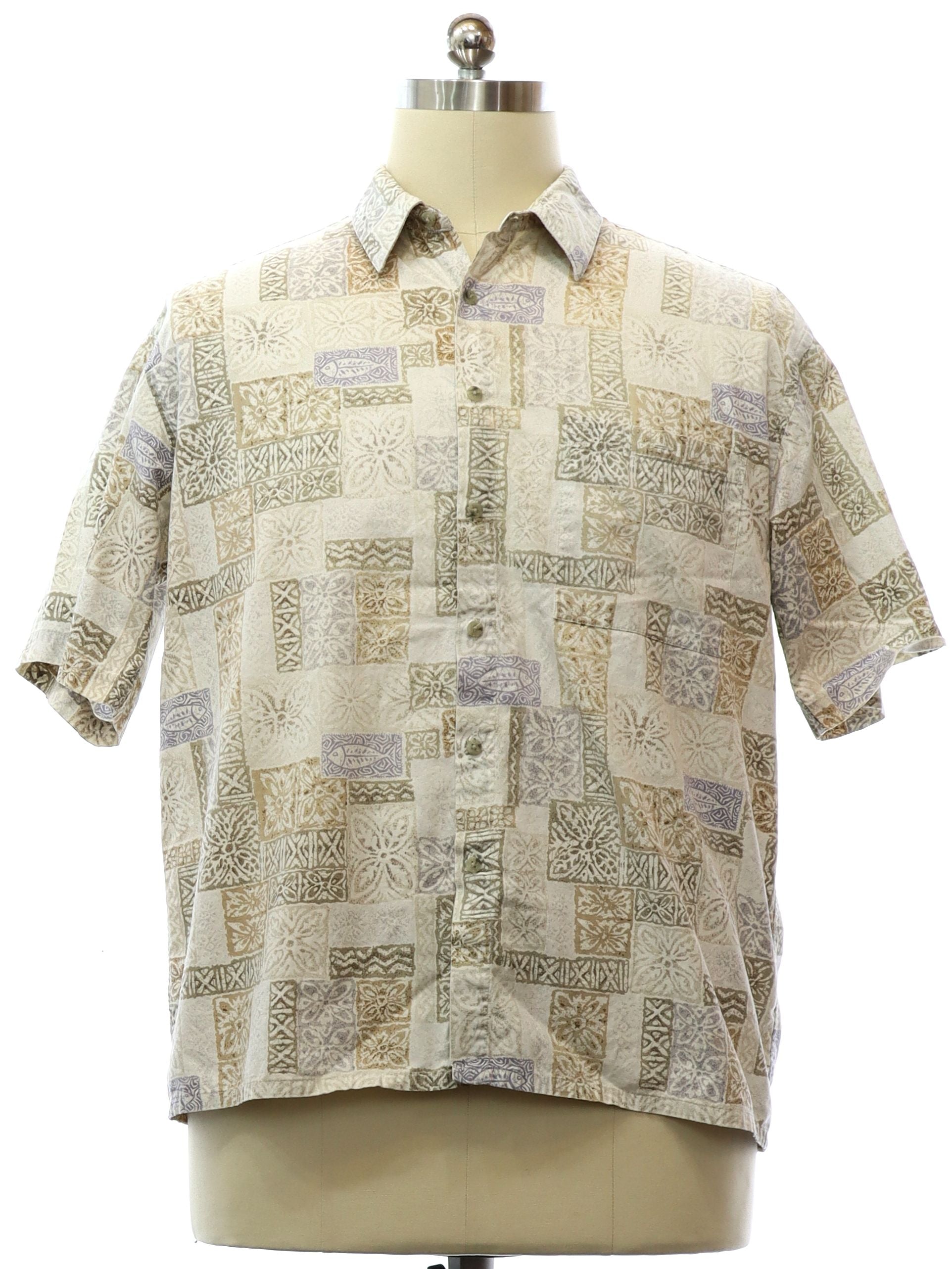 Mens Cotton Hawaiian Shirt