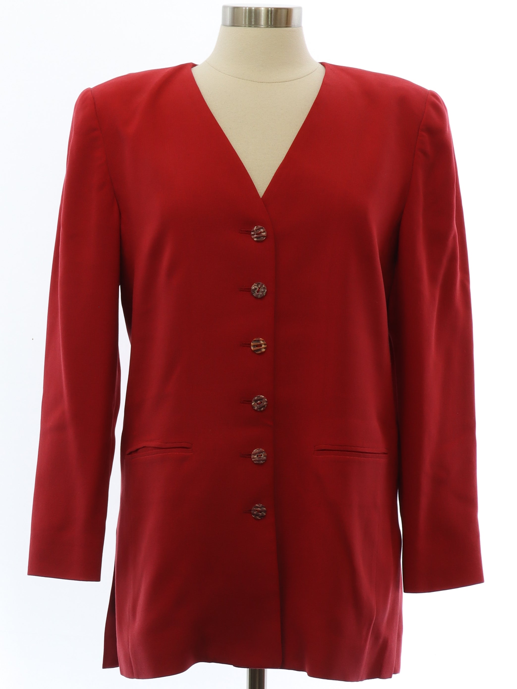 Womens Dana Buchman Designer Blazer Jacket