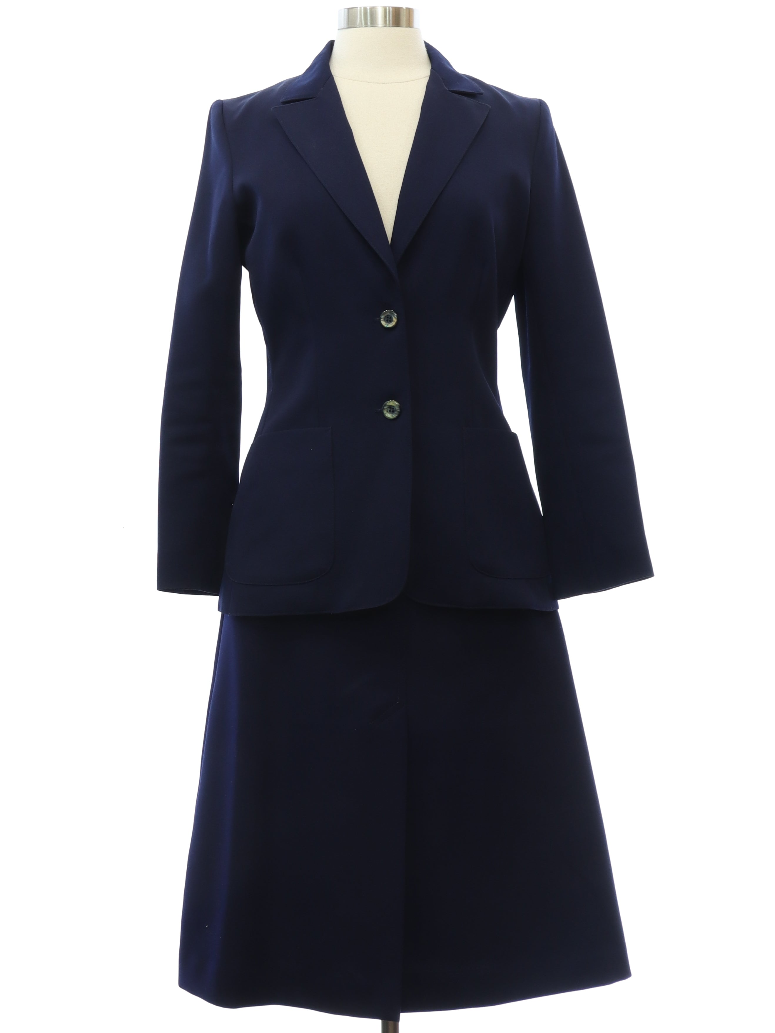 Womens Dark Blue Suit