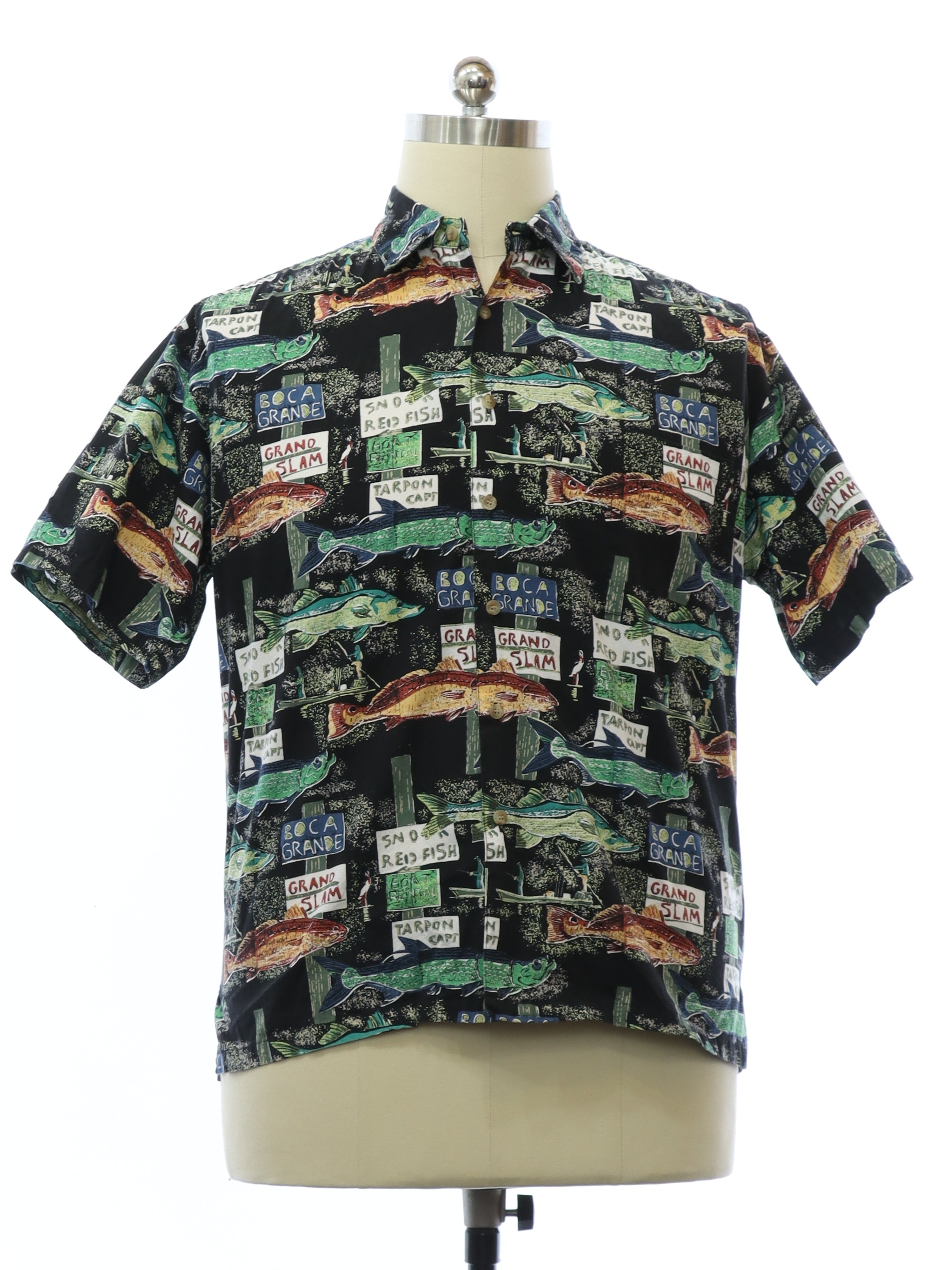 Mens Kahala Cotton Hawaiian Shirt