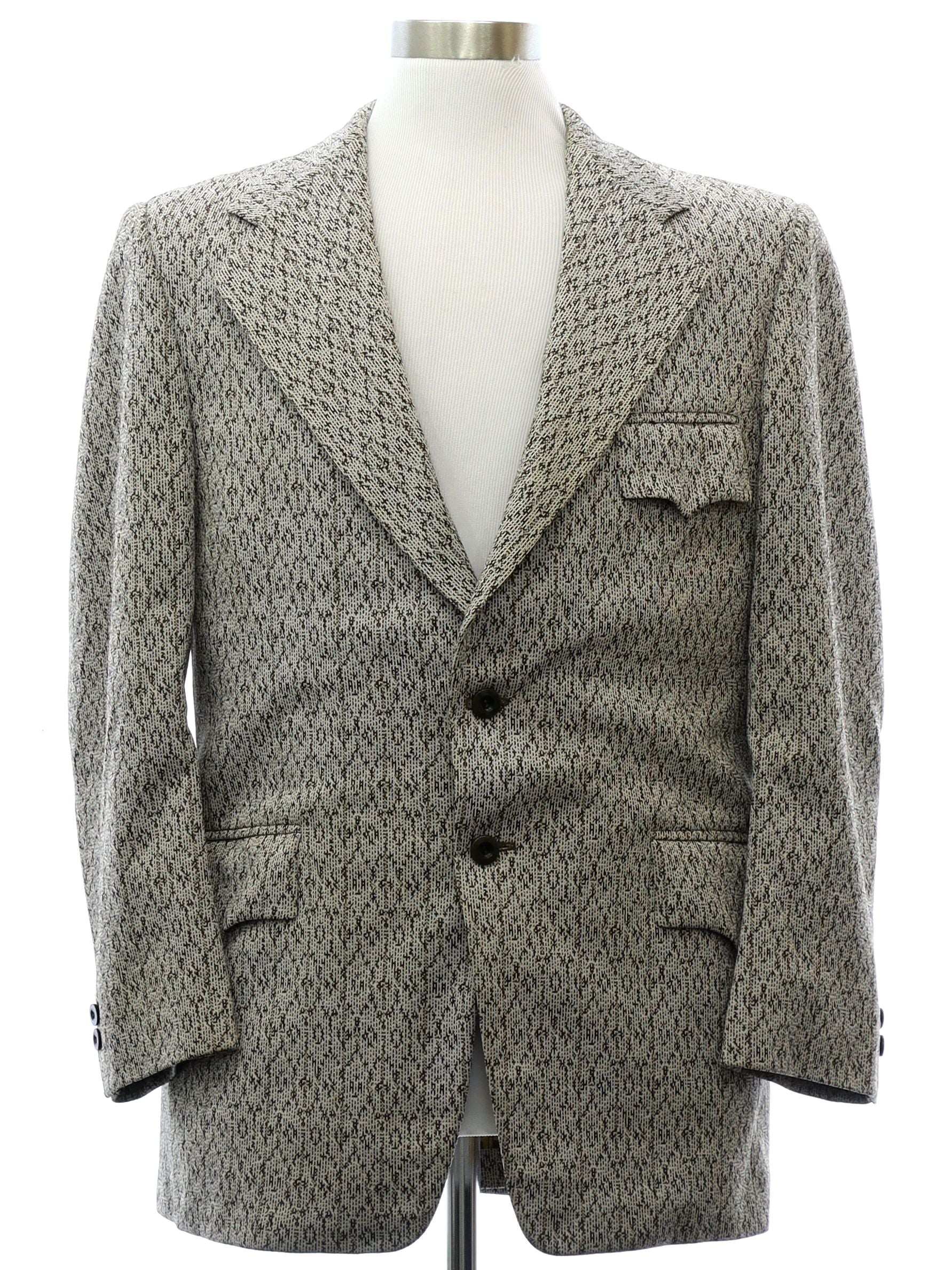 Mens Disco Blazer Style Sport Coat Jacket