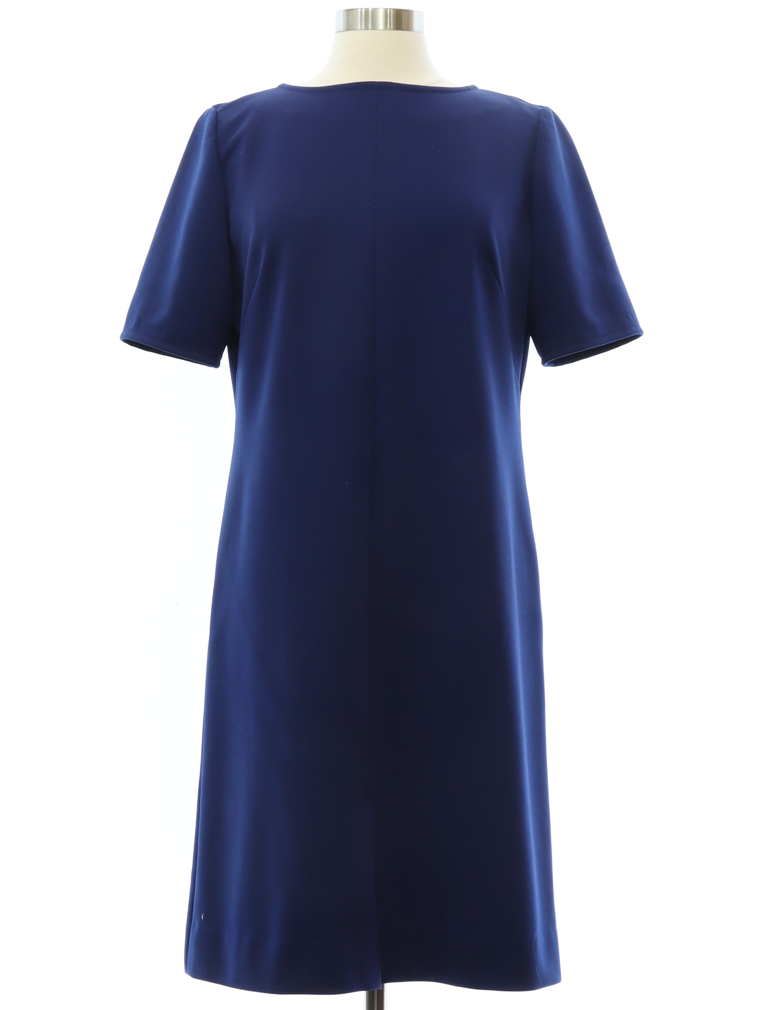 Womens Mod Knit A-Line Dress