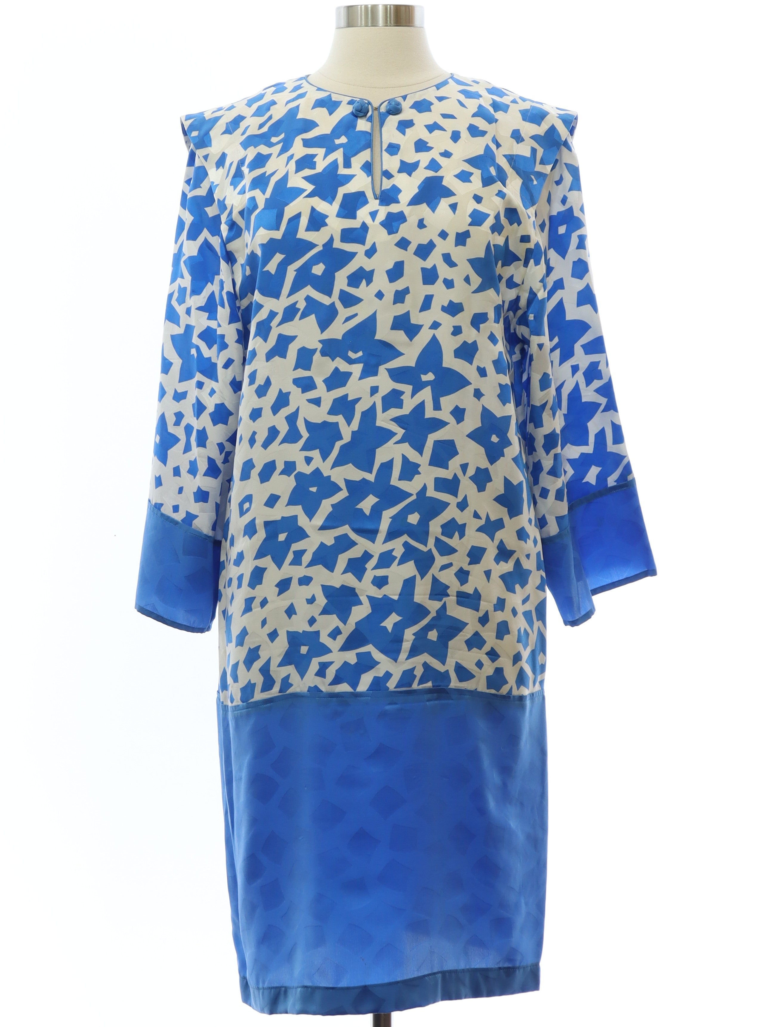 Womens Adriana Papell Designer Silk Totally 80s Dress