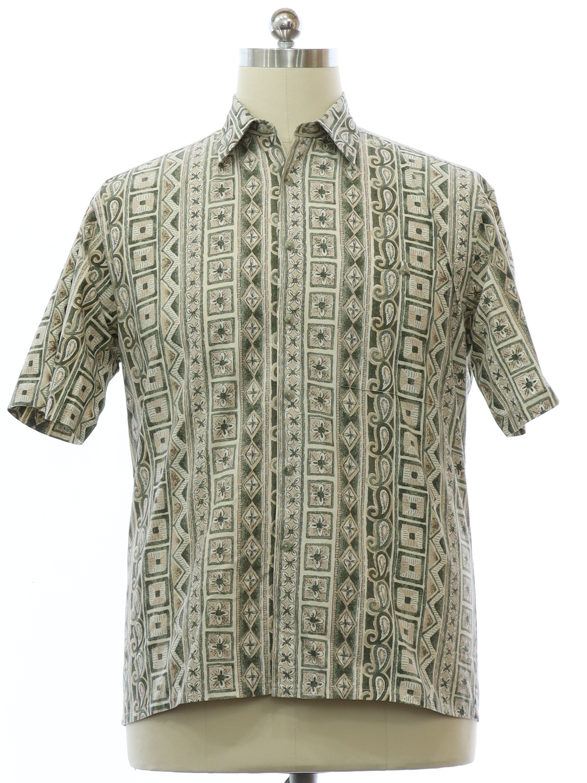 Mens Cotton Hawaiian Shirt