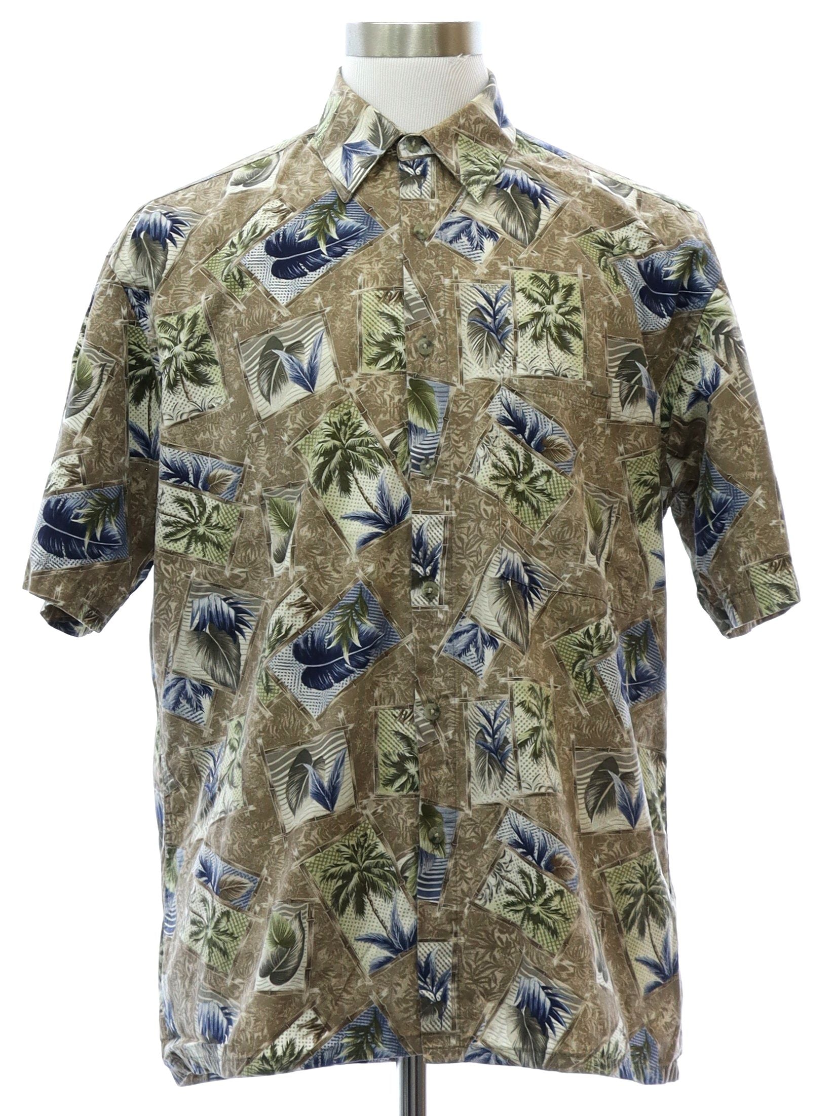 Mens Cotton Hawaiian Shirt