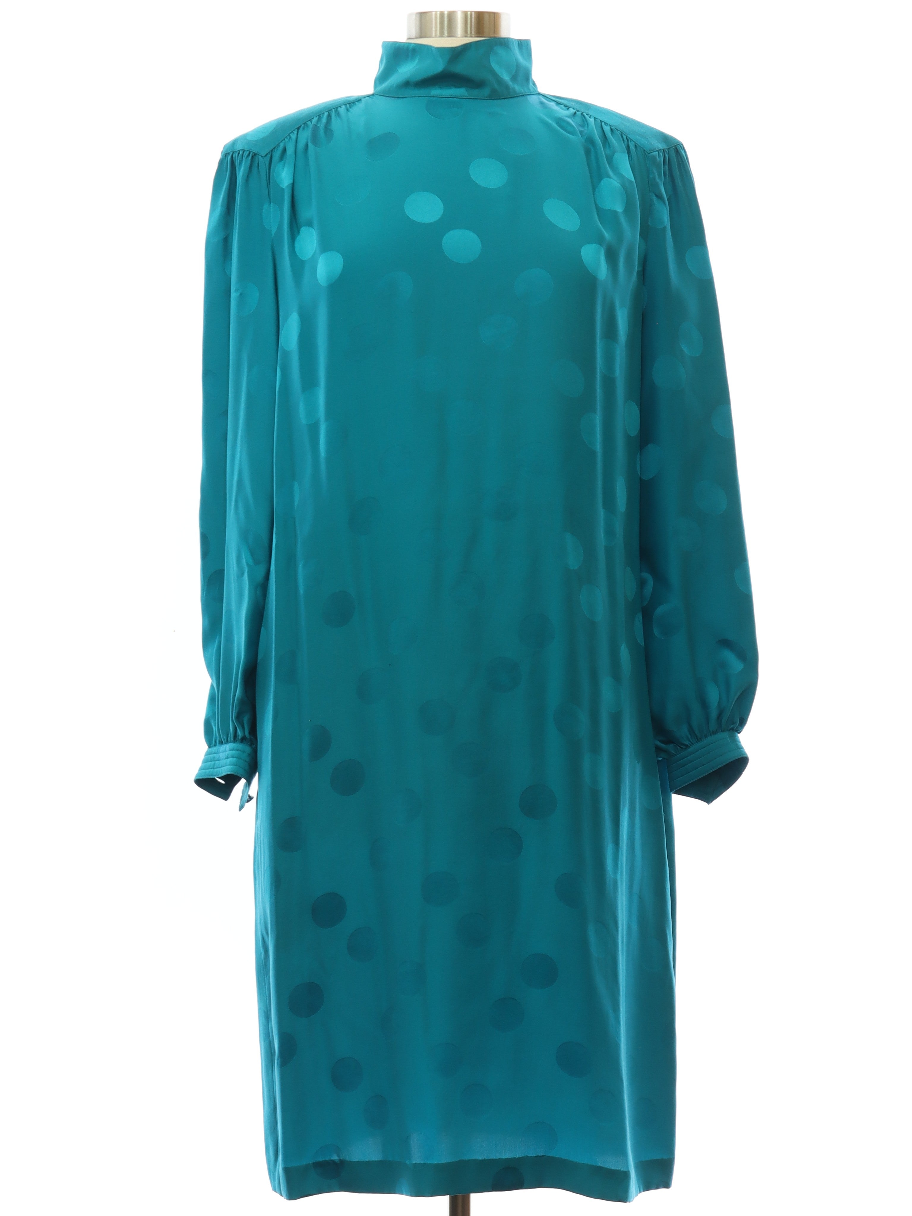 Womens Totally 80s Silk Dress
