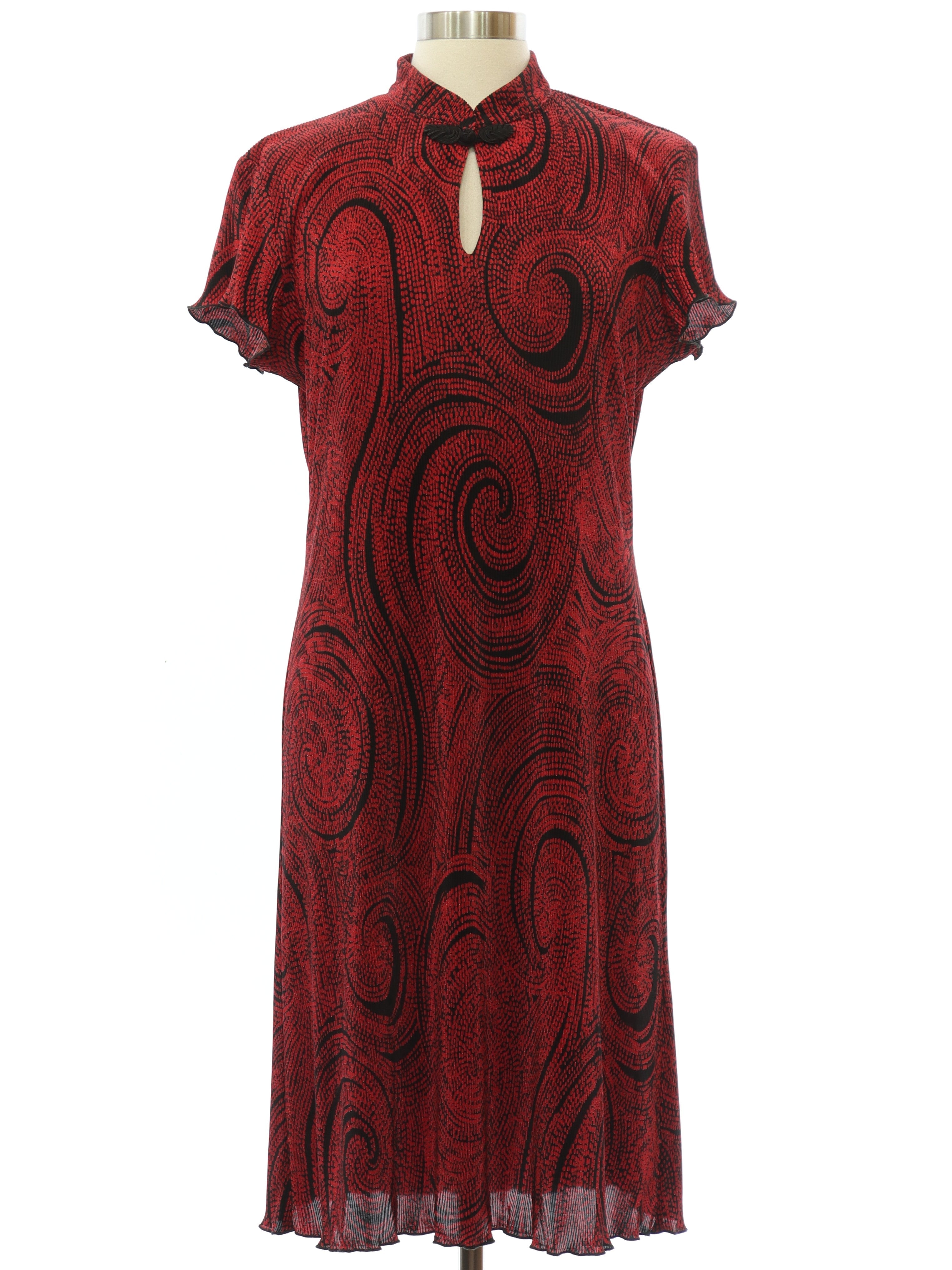 Womens Cheongsam Style Dress