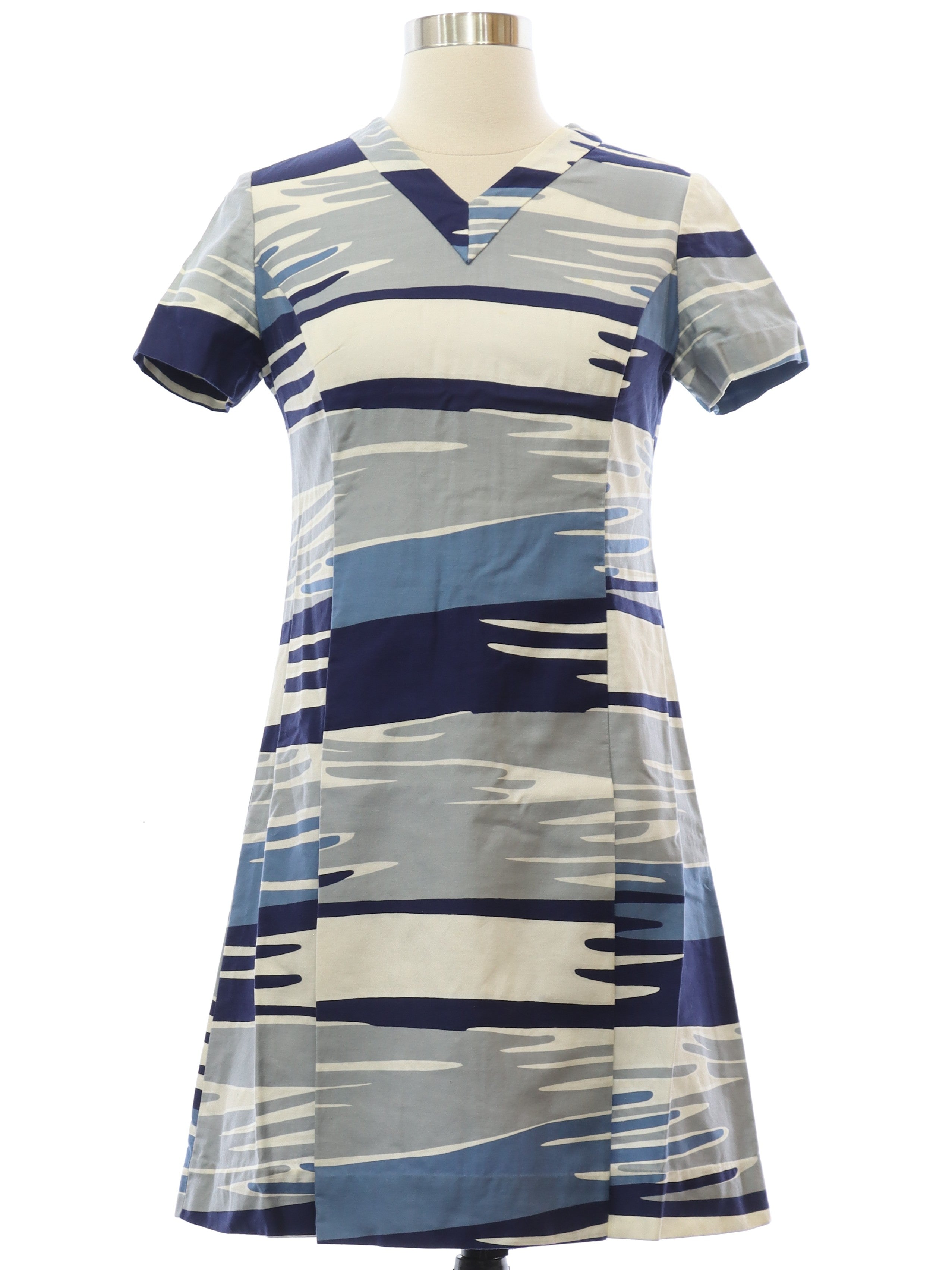 Womens Matsuda Designer Mod Mini Dress