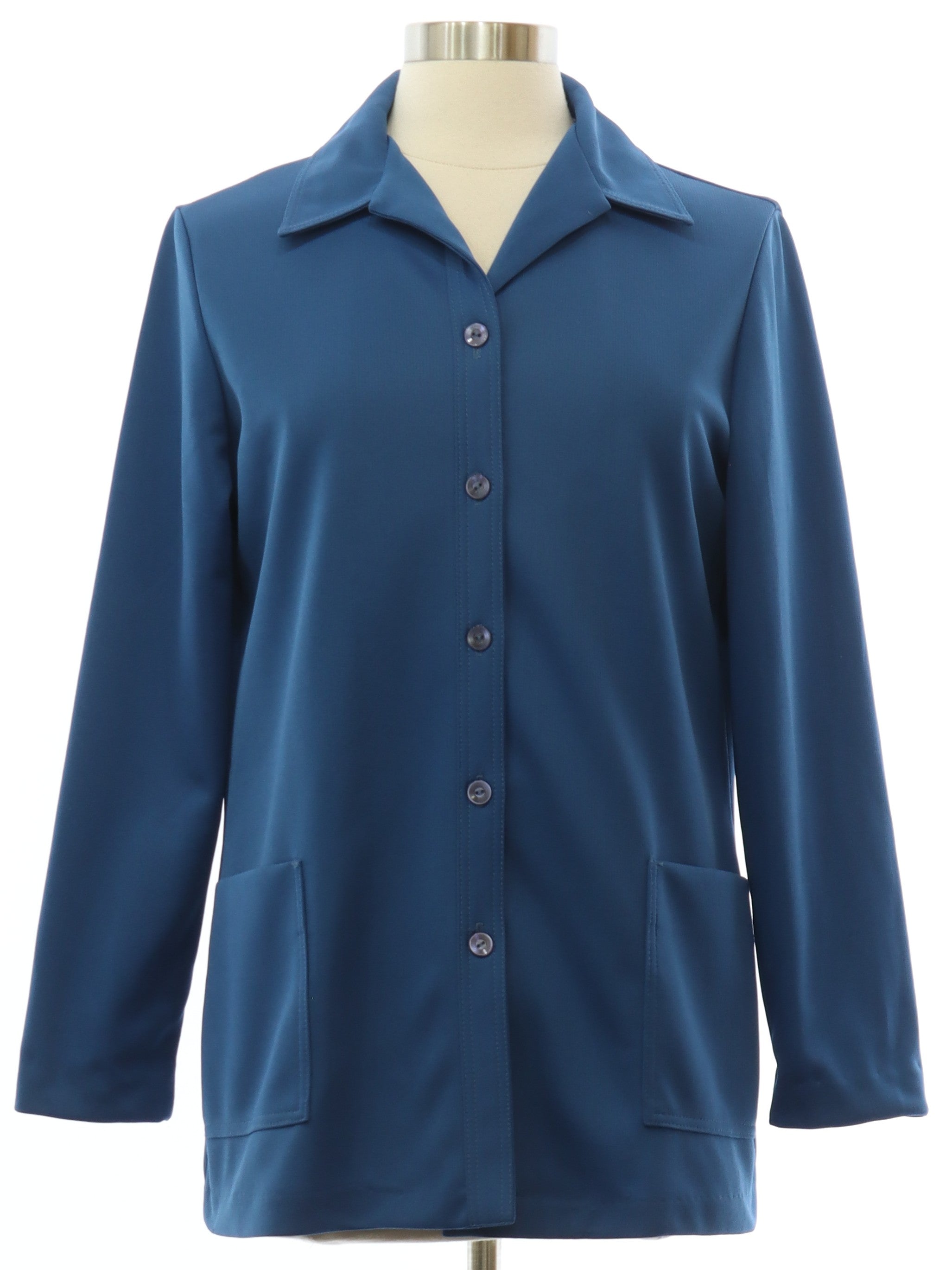 Womens Leisure Shirt Jacket