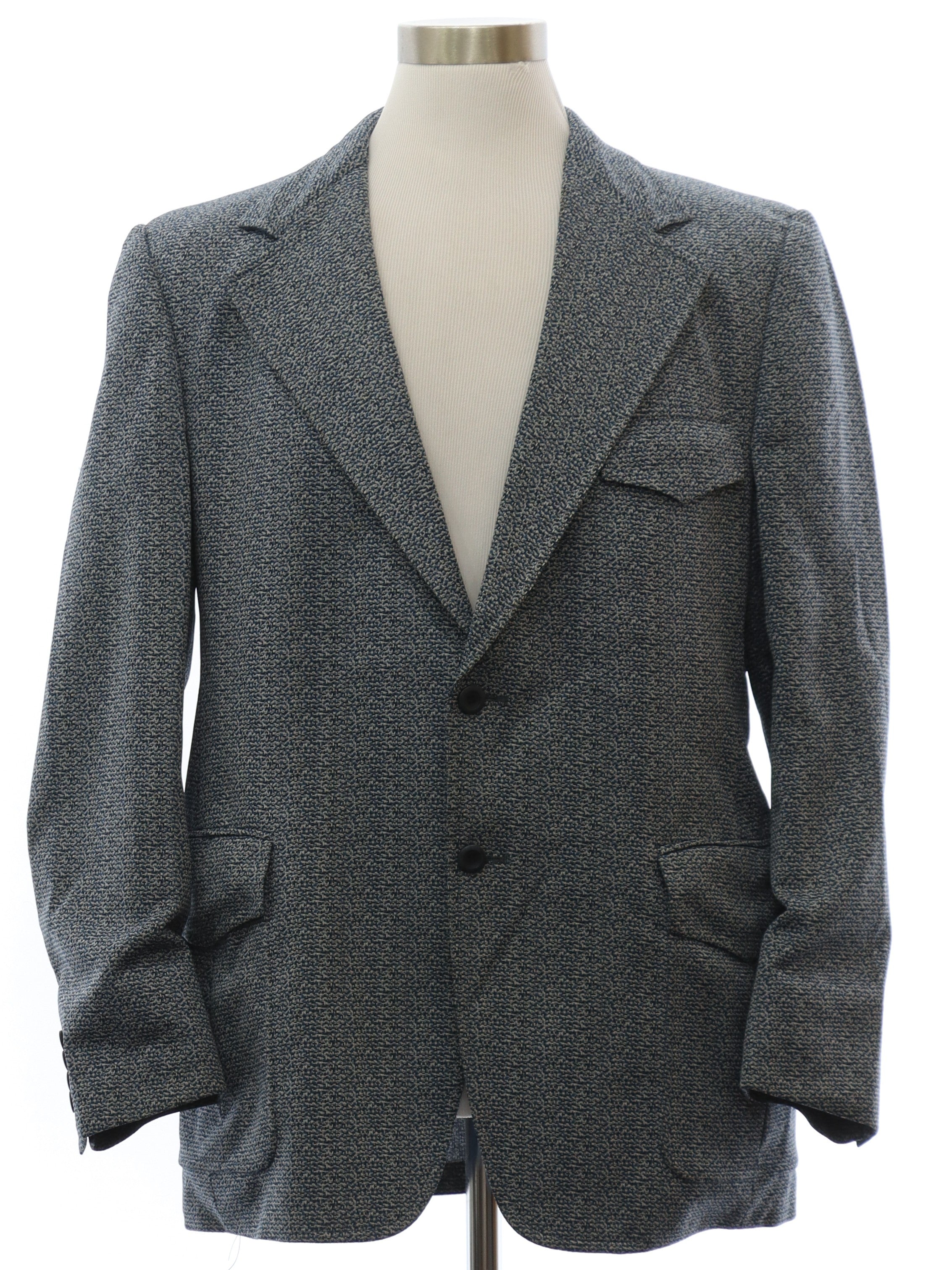 Mens DIsco Blazer Style Sport Coat Jacket