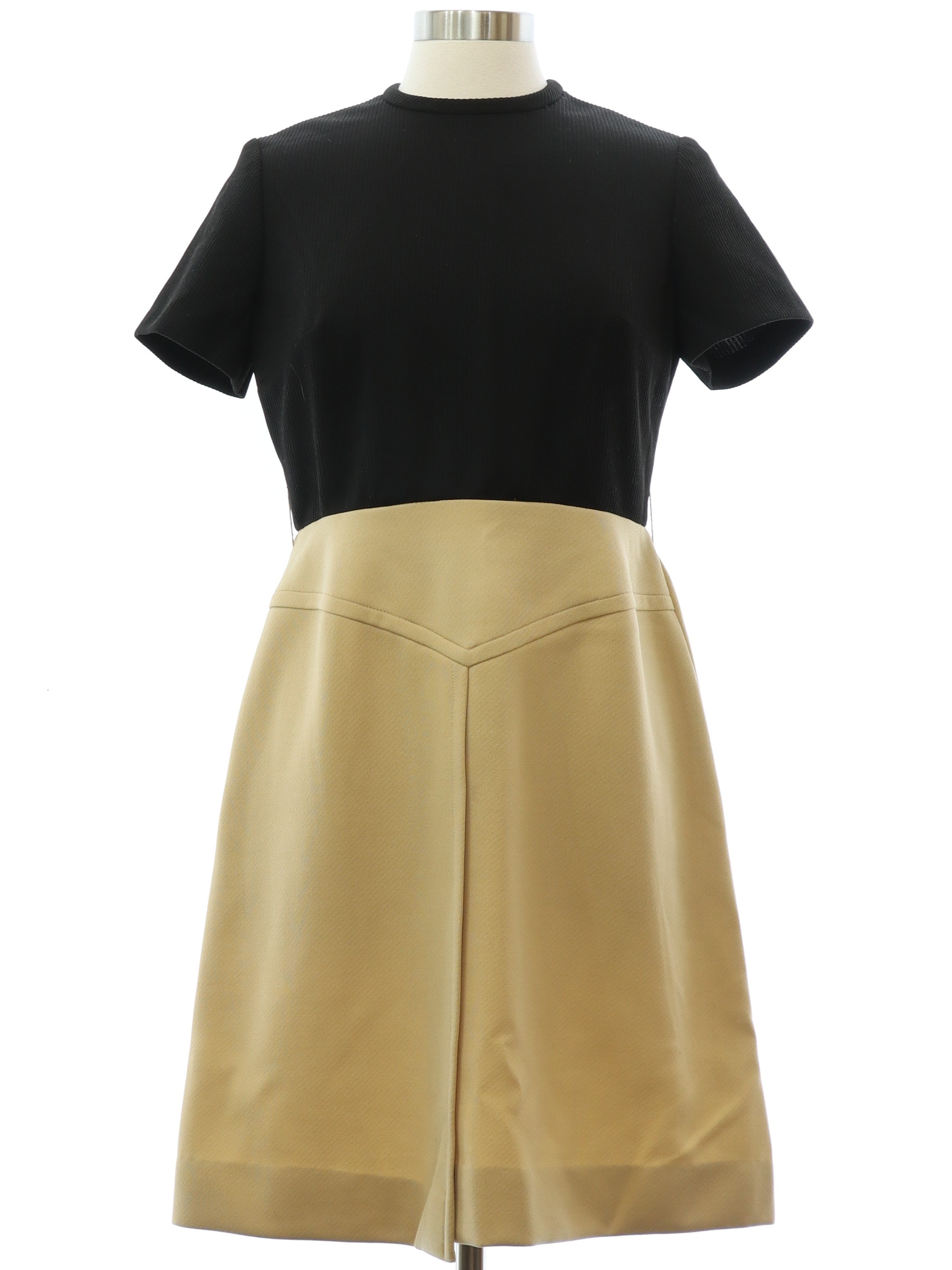 Womens Alison Ayres Designer Mod Knit Dress