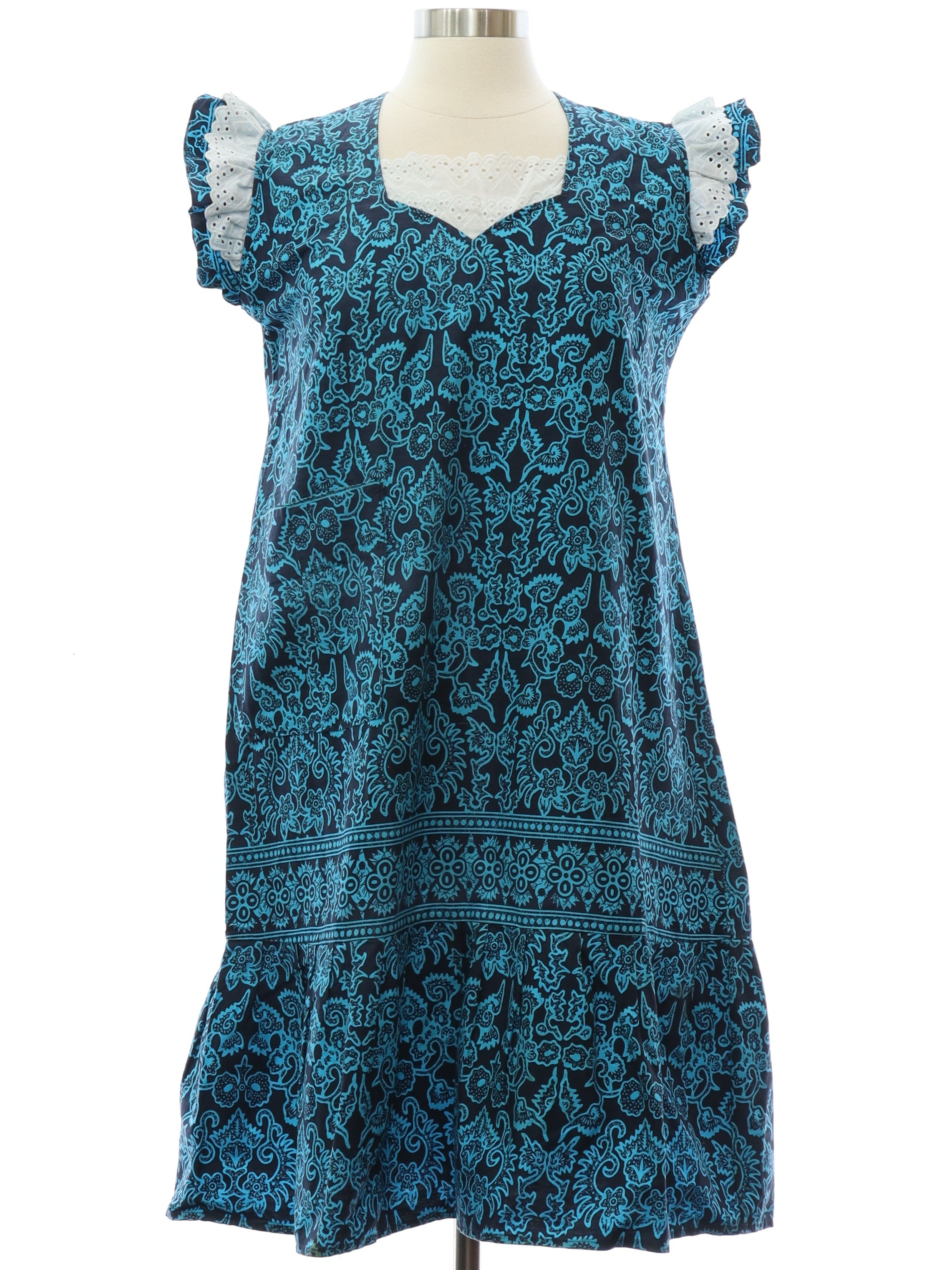 Womens Muu Muu Inspired Dress