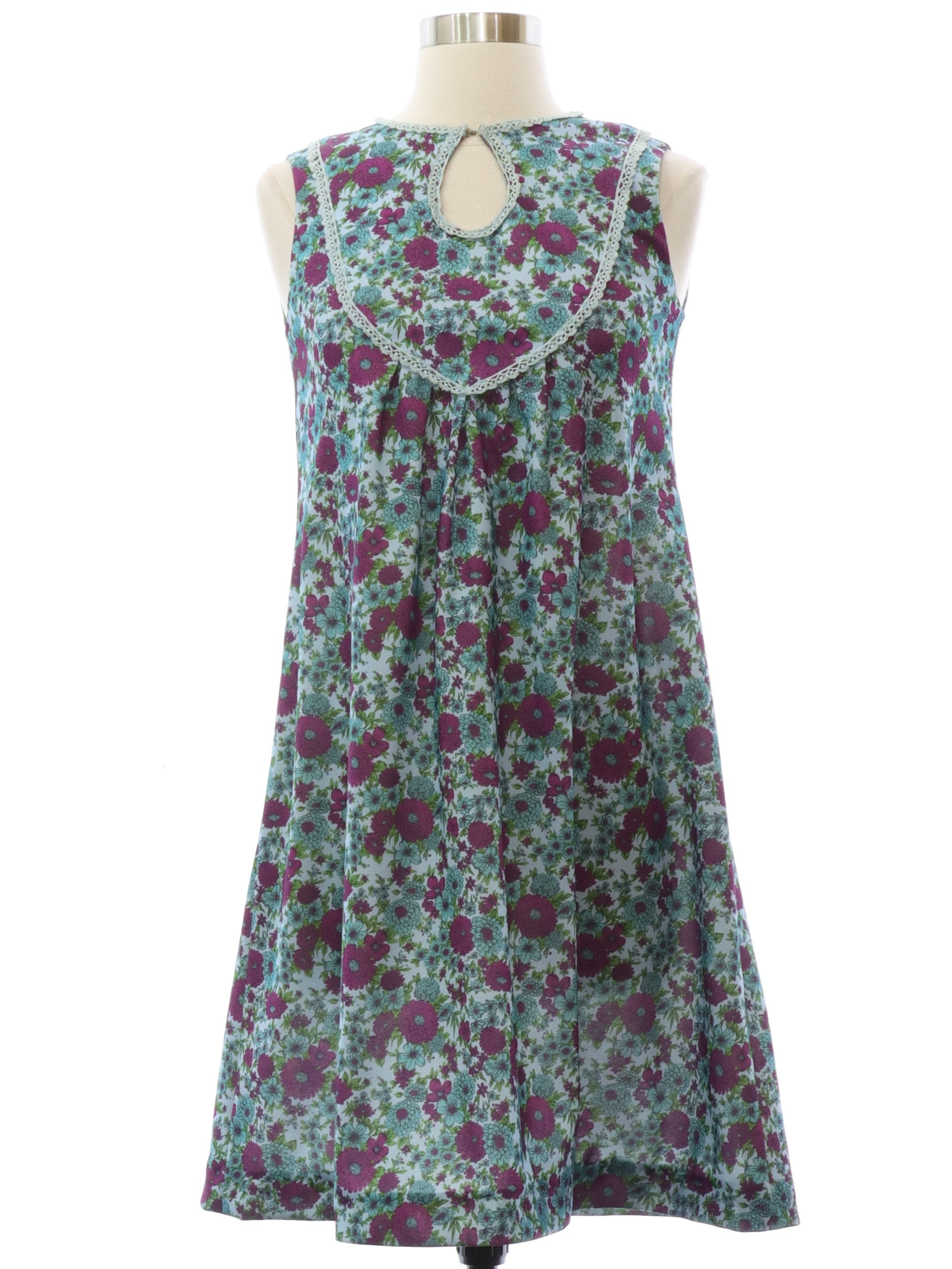 Womens Mod Knit A-Line Dress