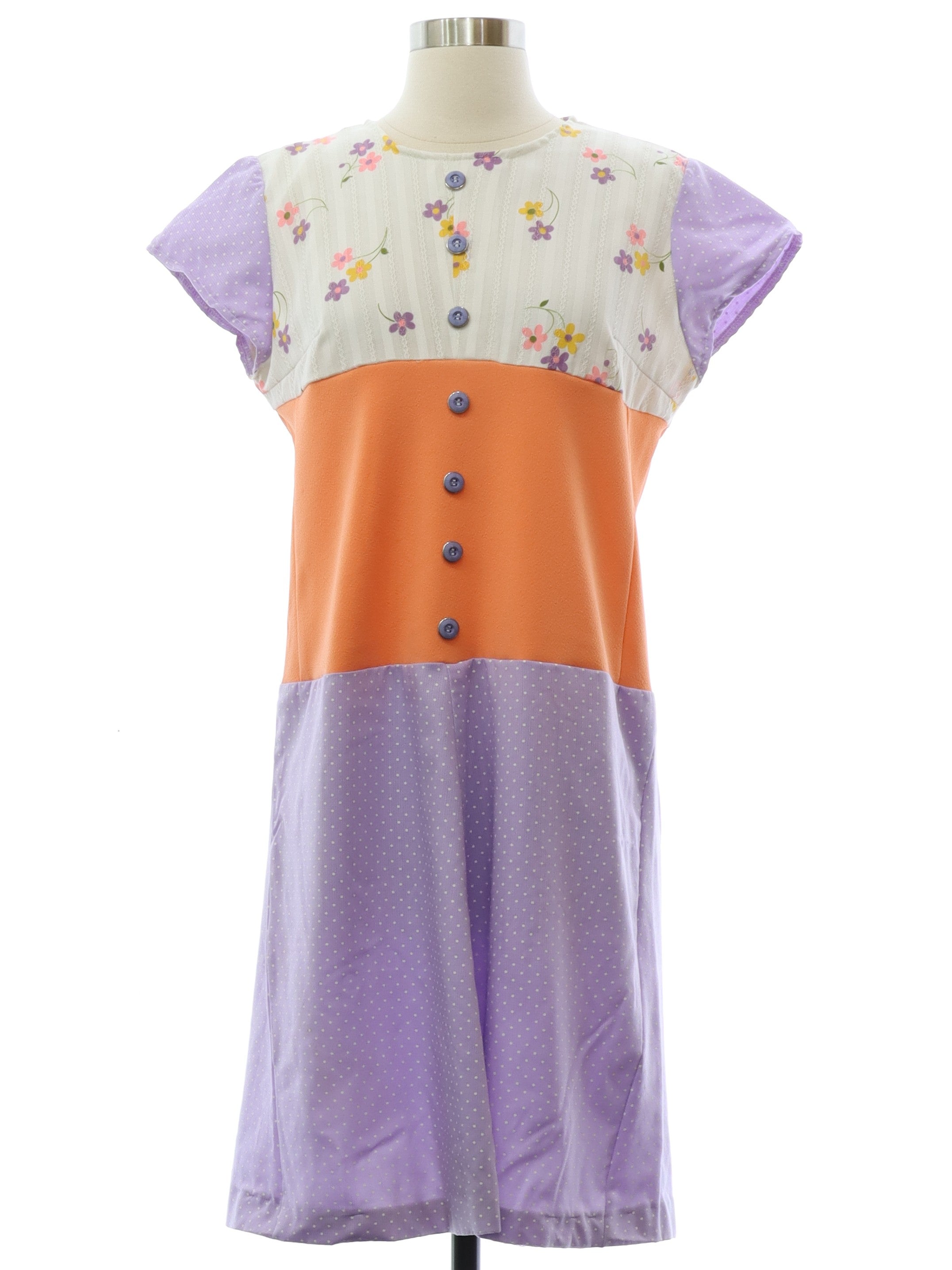 Womens Mod A-Line Dress