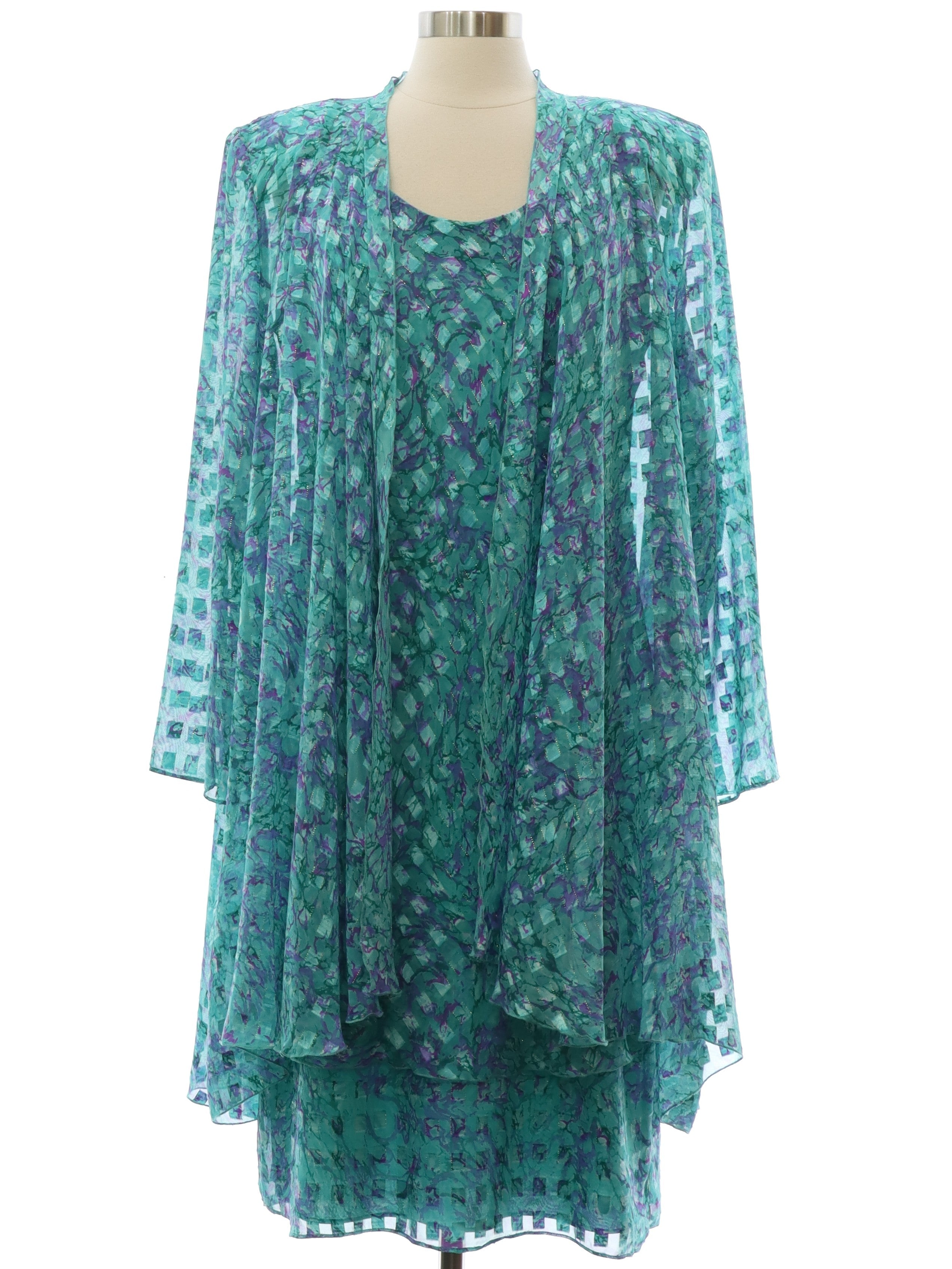 Womens Totally 80s Dress Set