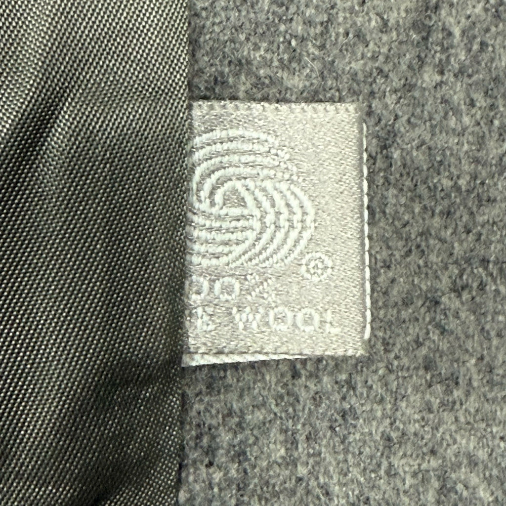 Vintage 80s Evan-Picone Wool Gray Skirt Suit Set USA Made Women's 14