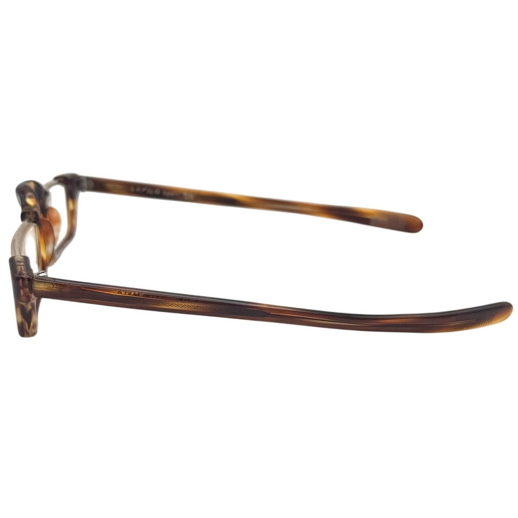 Vintage Safilo Dante Eyeglass Frames Brown Tortoise Italy 5 3/4 Unisex