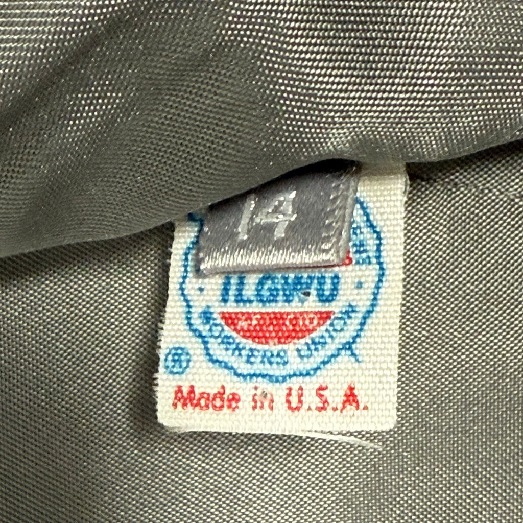 Vintage 80s Evan-Picone Wool Gray Skirt Suit Set USA Made Women's 14